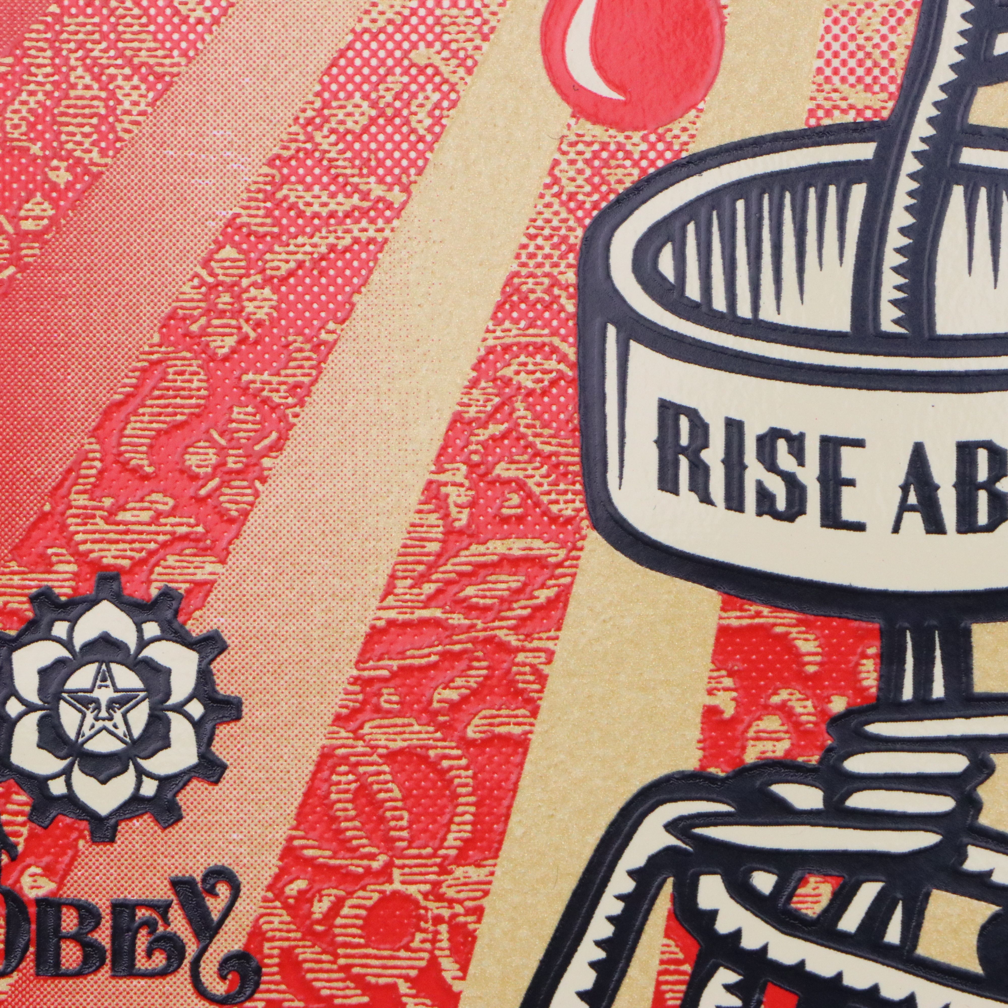 Shepard Fairey Limited Postcard Set "Facing the Giant," 2019