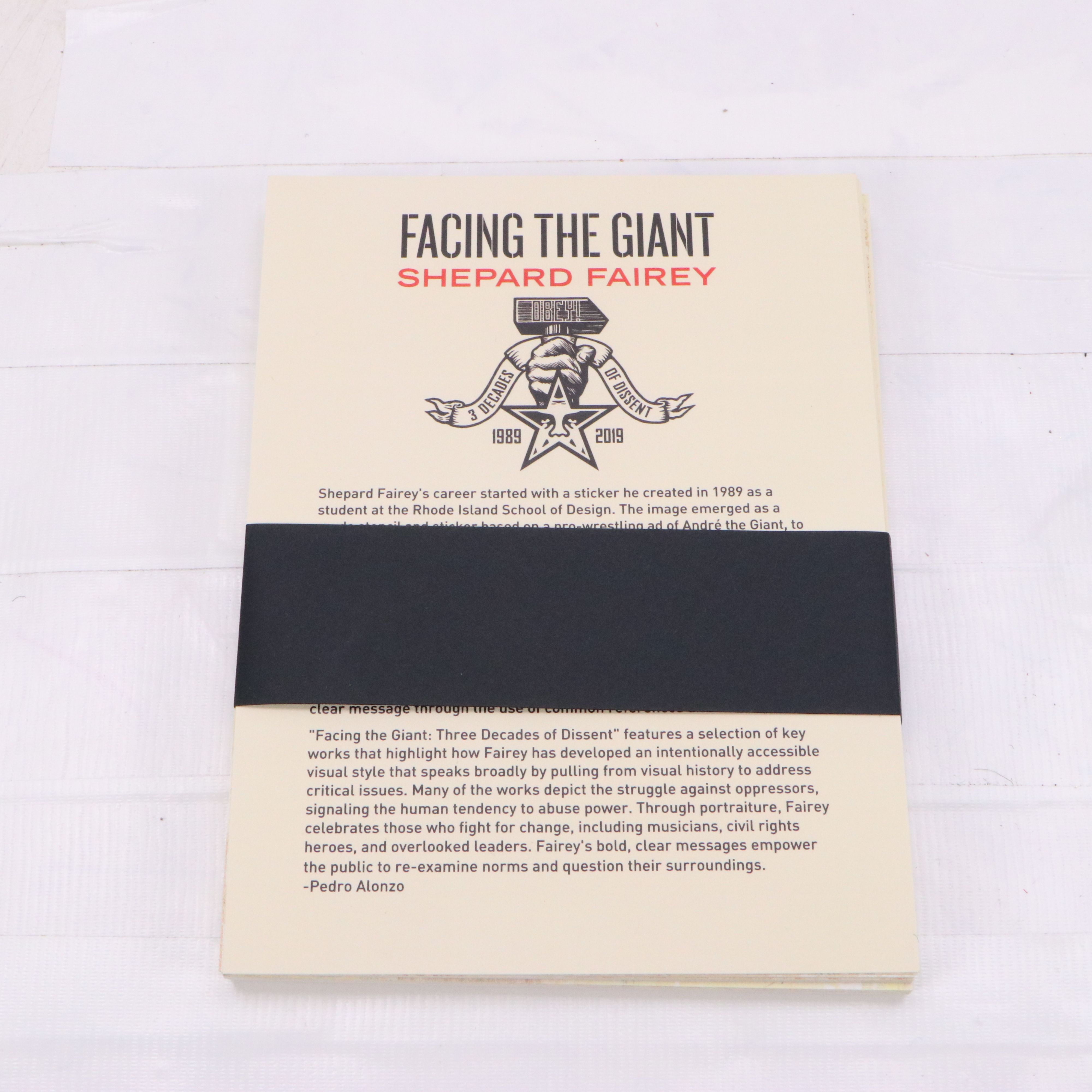 Shepard Fairey Limited Postcard Set "Facing the Giant," 2019