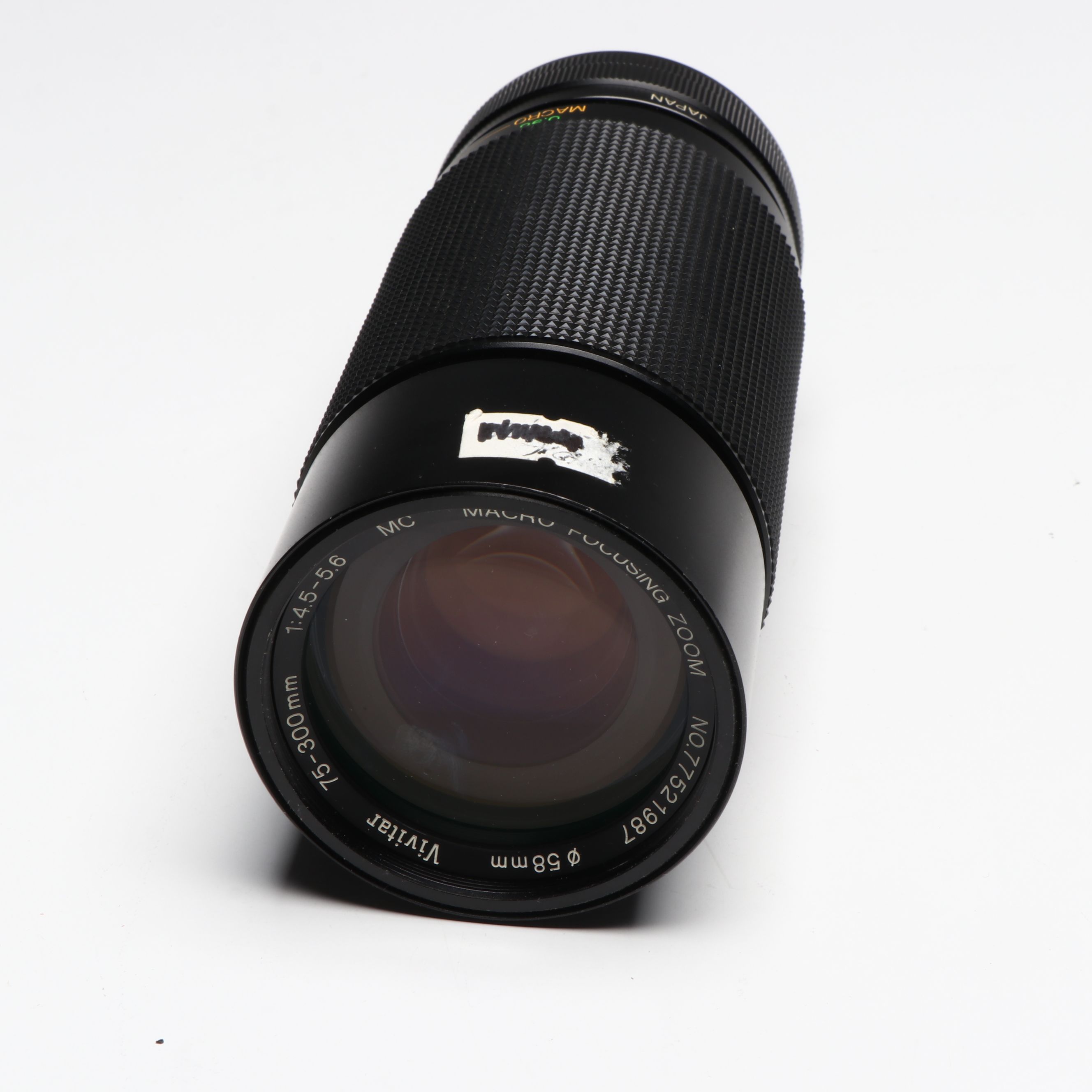 Vivitar and Albinar Japanese Zoom Lenses, Late 20th Century