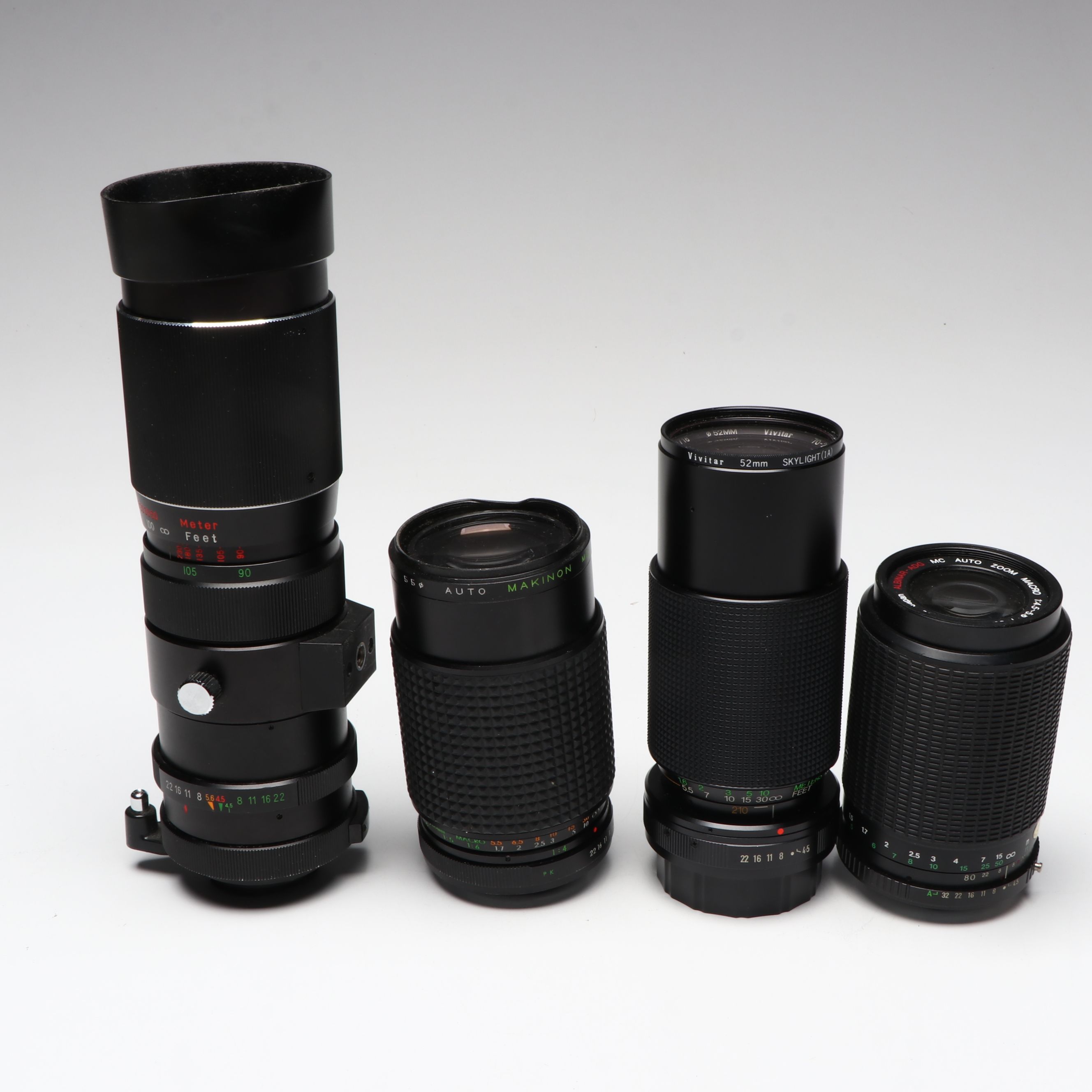 Vivitar, Makinon and Other Japanese Zoom Lenses, Late 20th Century