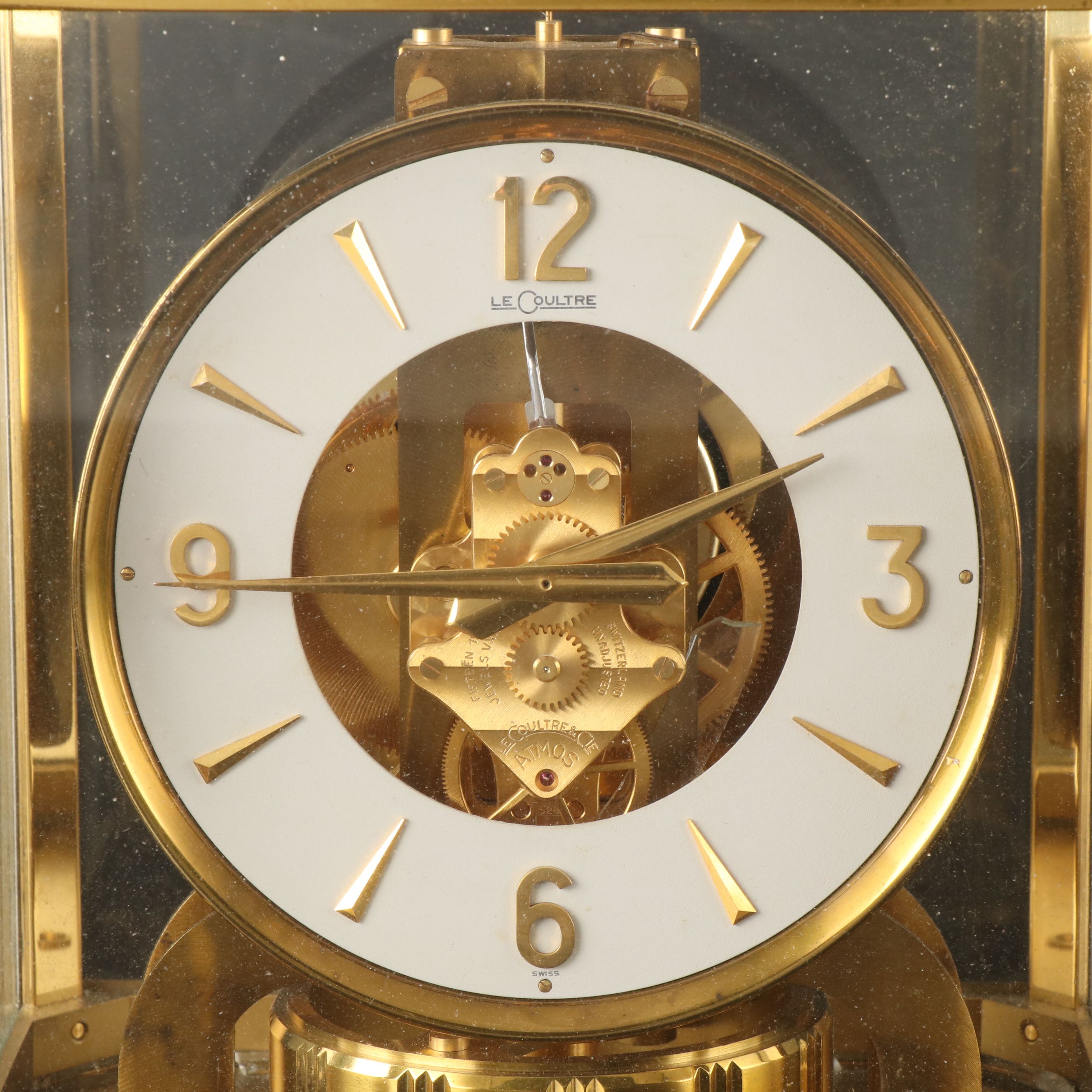 LeCoultre & Cie "Atmos" Mantel Clock, Mid-20th Century