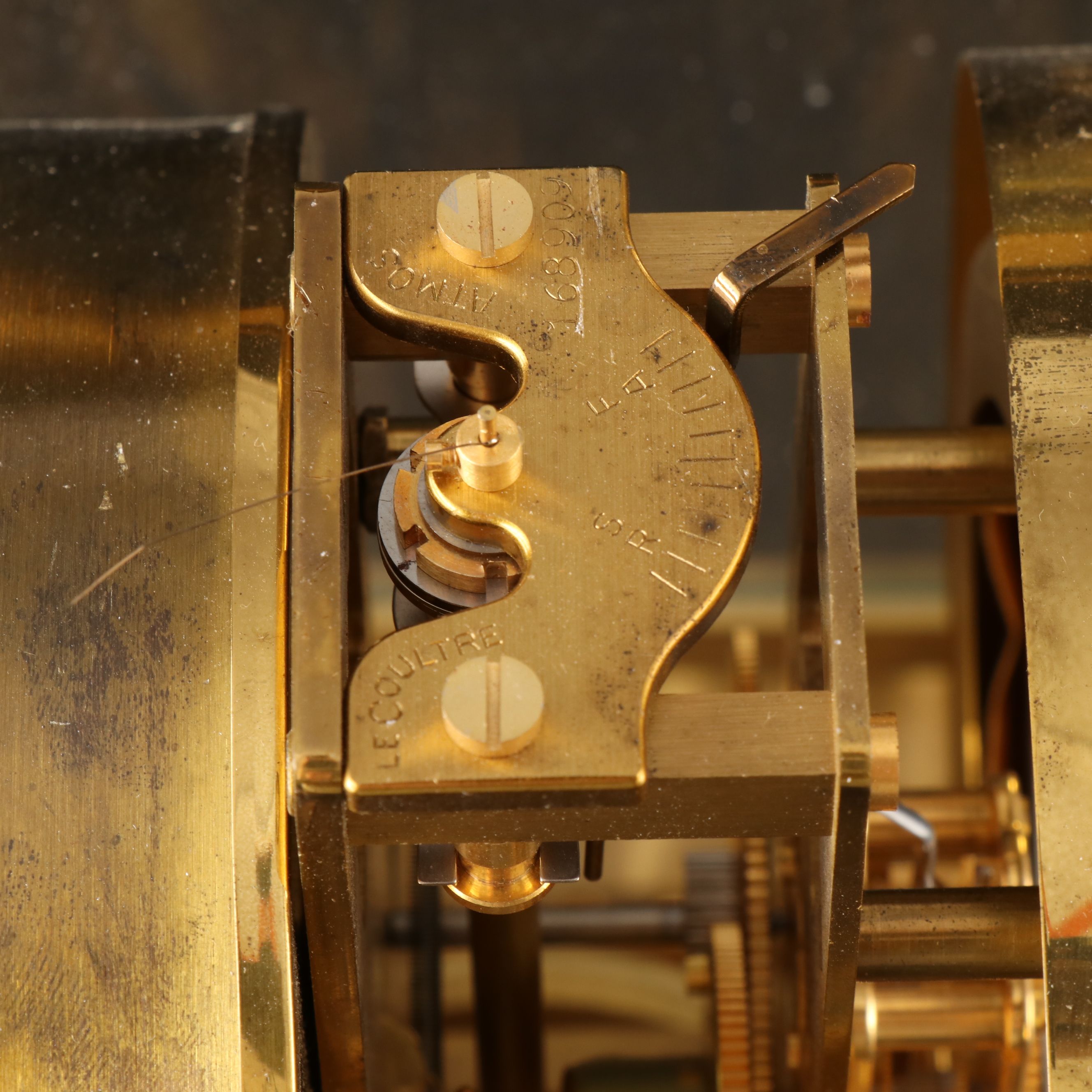 LeCoultre & Cie "Atmos" Mantel Clock, Mid-20th Century