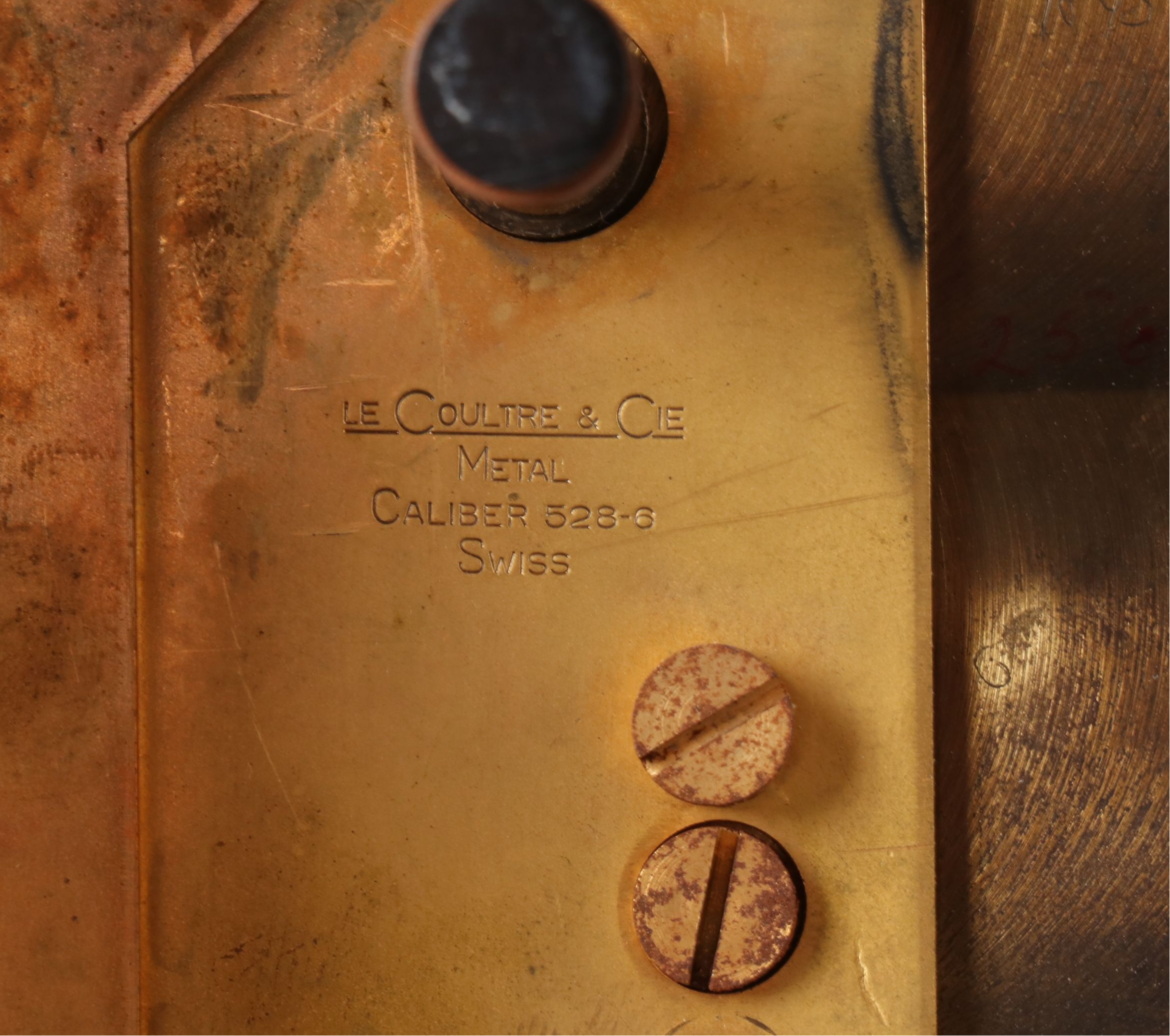 LeCoultre & Cie "Atmos" Mantel Clock, Mid-20th Century