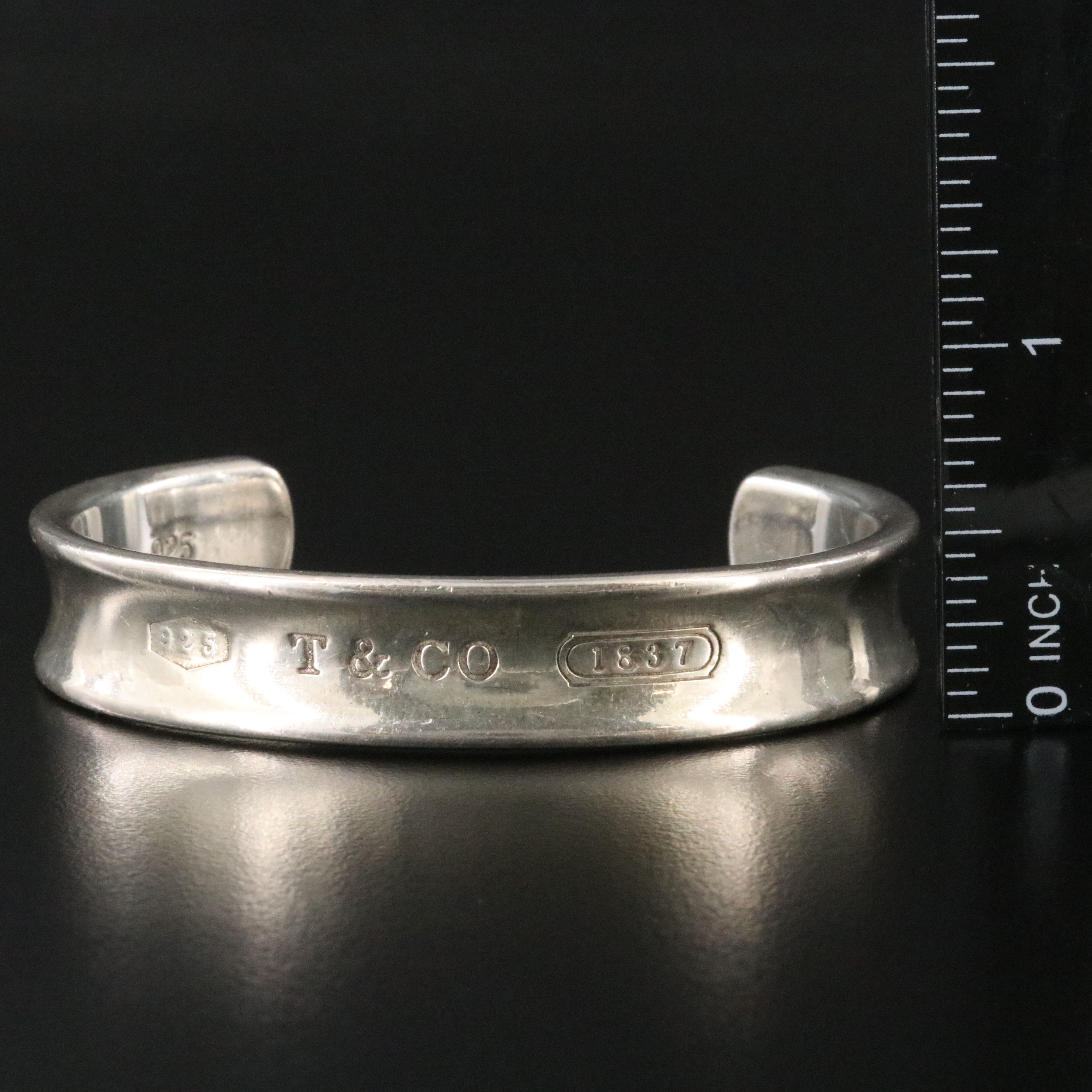Tiffany & Co. 1837 Sterling Cuff Bracelet