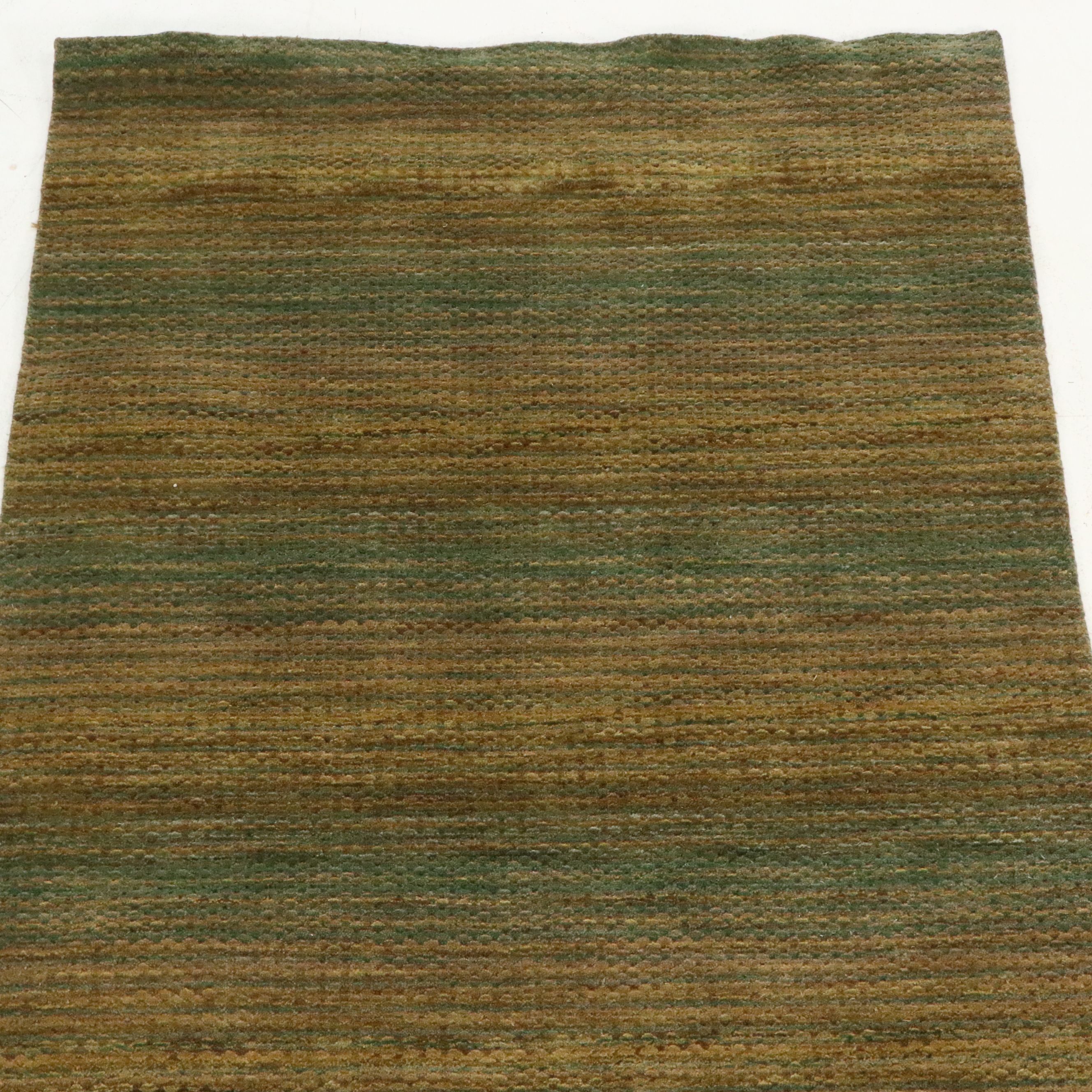5'1 x 7'7 Hand-Knotted The Rug Gallery Contemporary Indian Area Rug