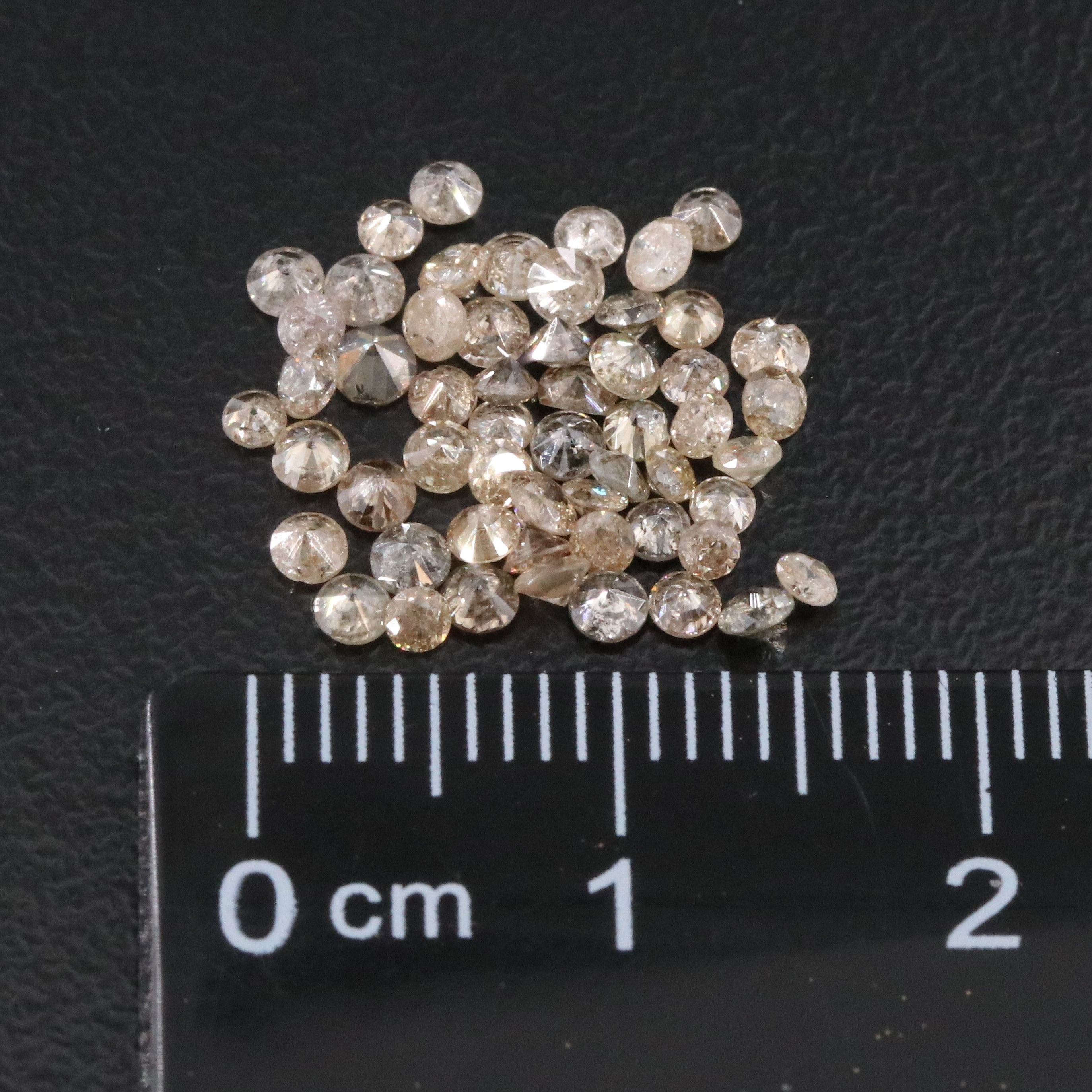 Loose 2.06 CTW Diamond Lot Including Fancy Brown