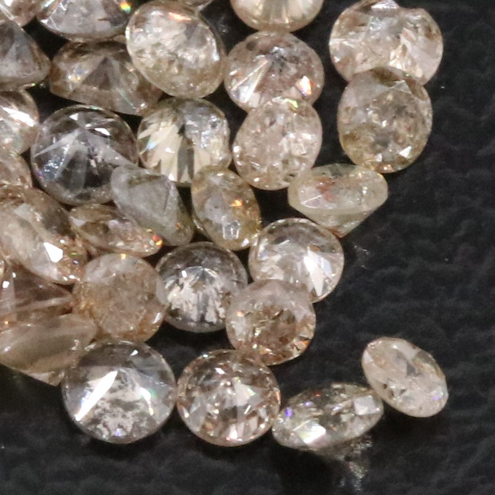Loose 2.06 CTW Diamond Lot Including Fancy Brown