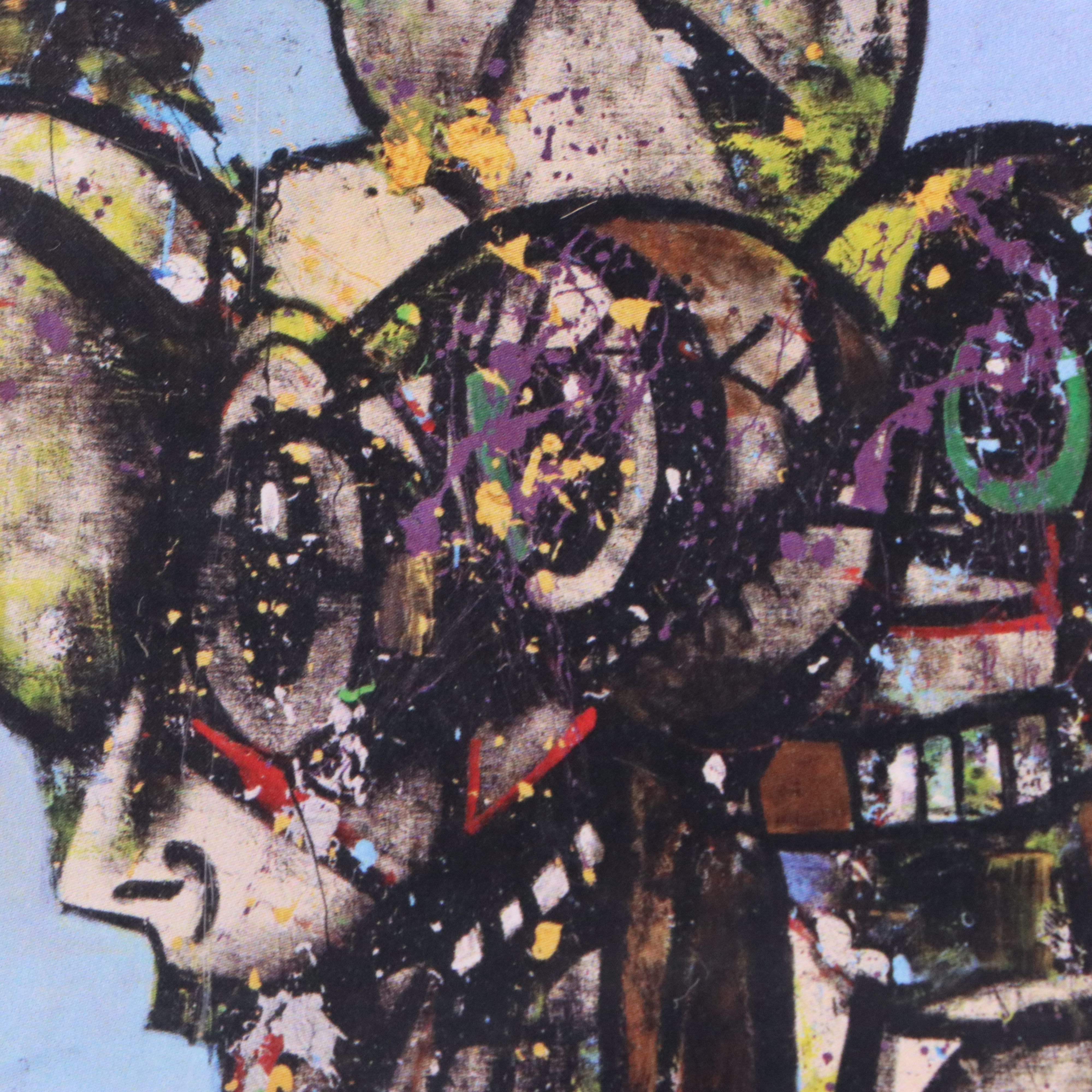 George Condo/Cactus Jack/Epic Boxed CDs and Cassettes "FRANCHISE," 2020