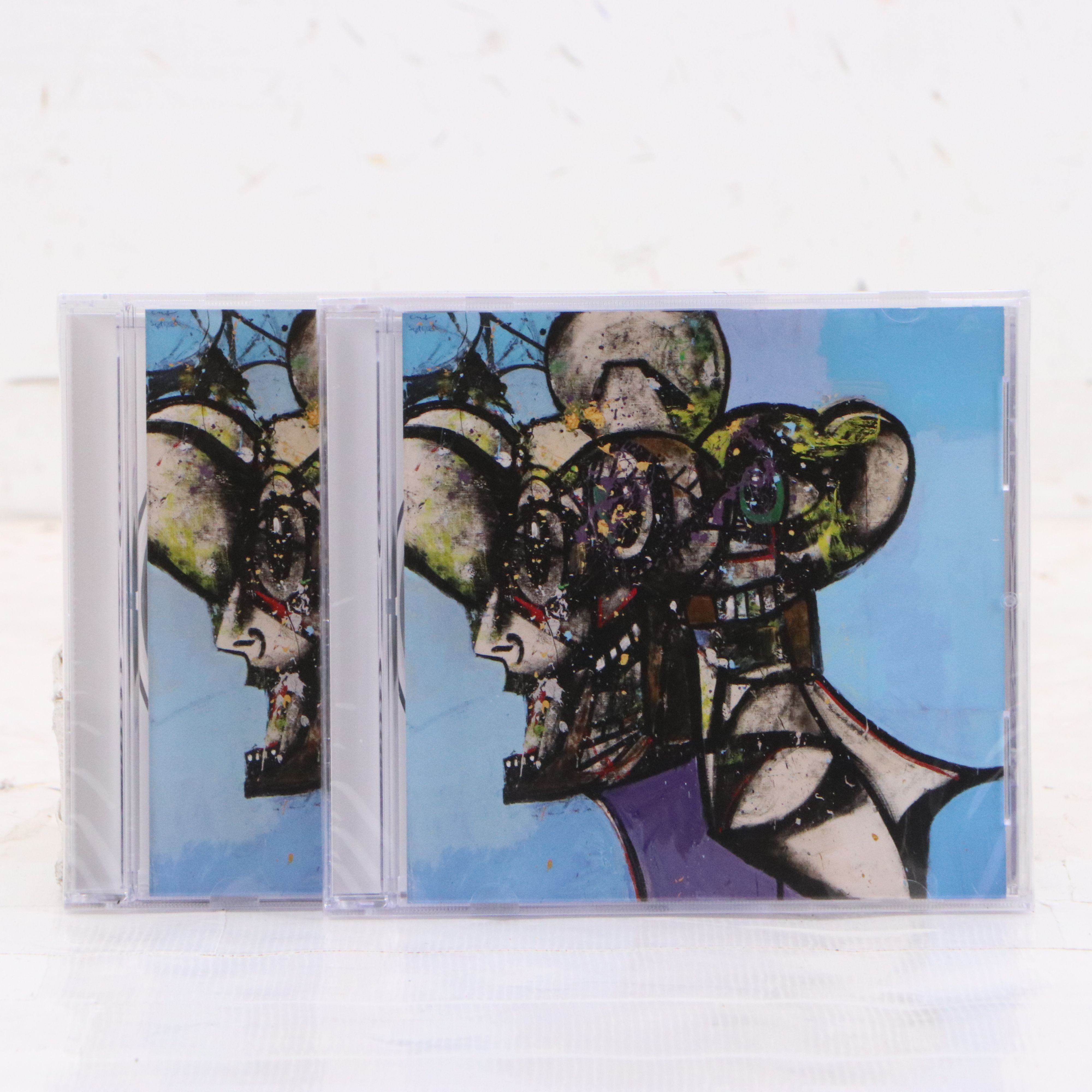 George Condo/Cactus Jack/Epic Boxed CDs and Cassettes "FRANCHISE," 2020