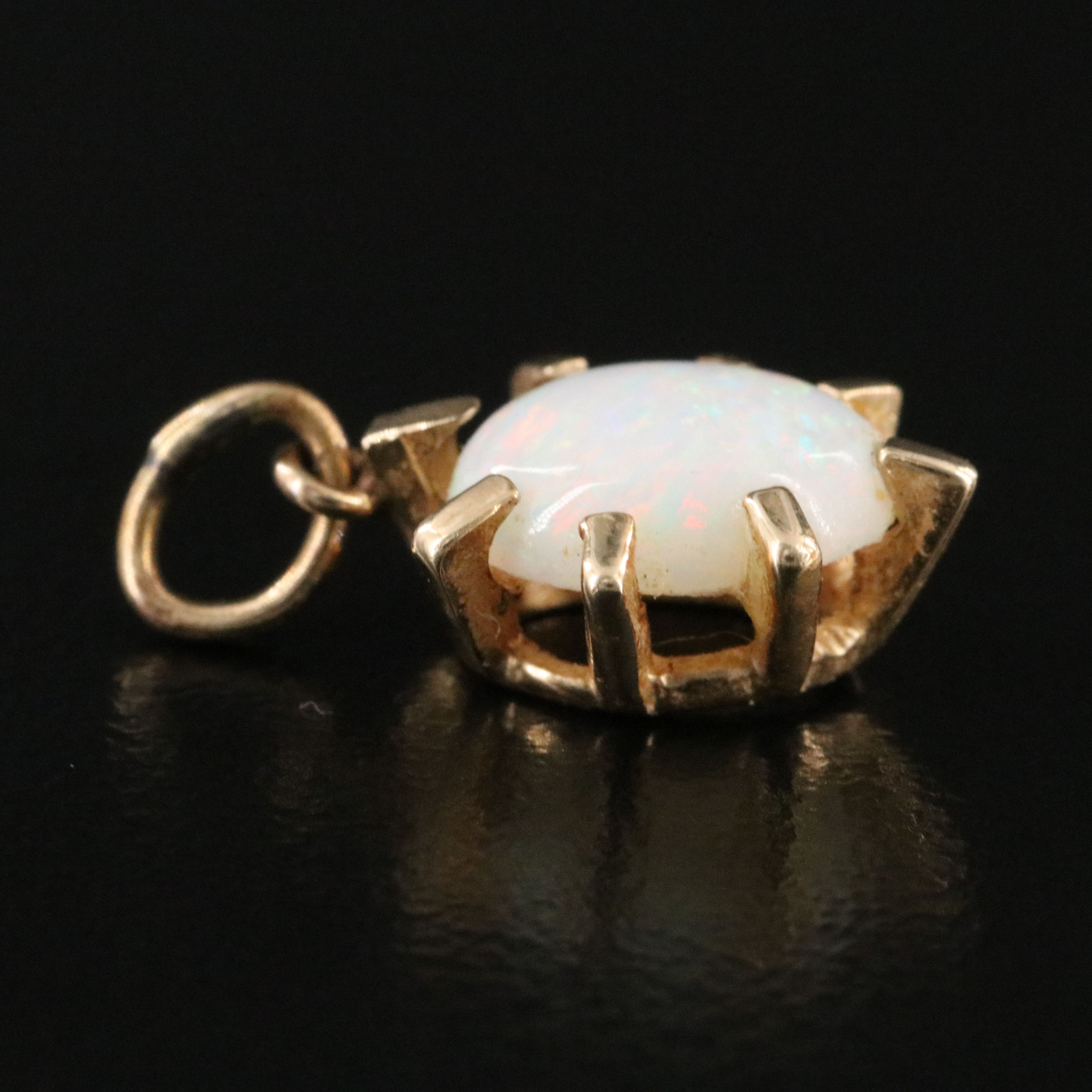 14K Opal Pendant