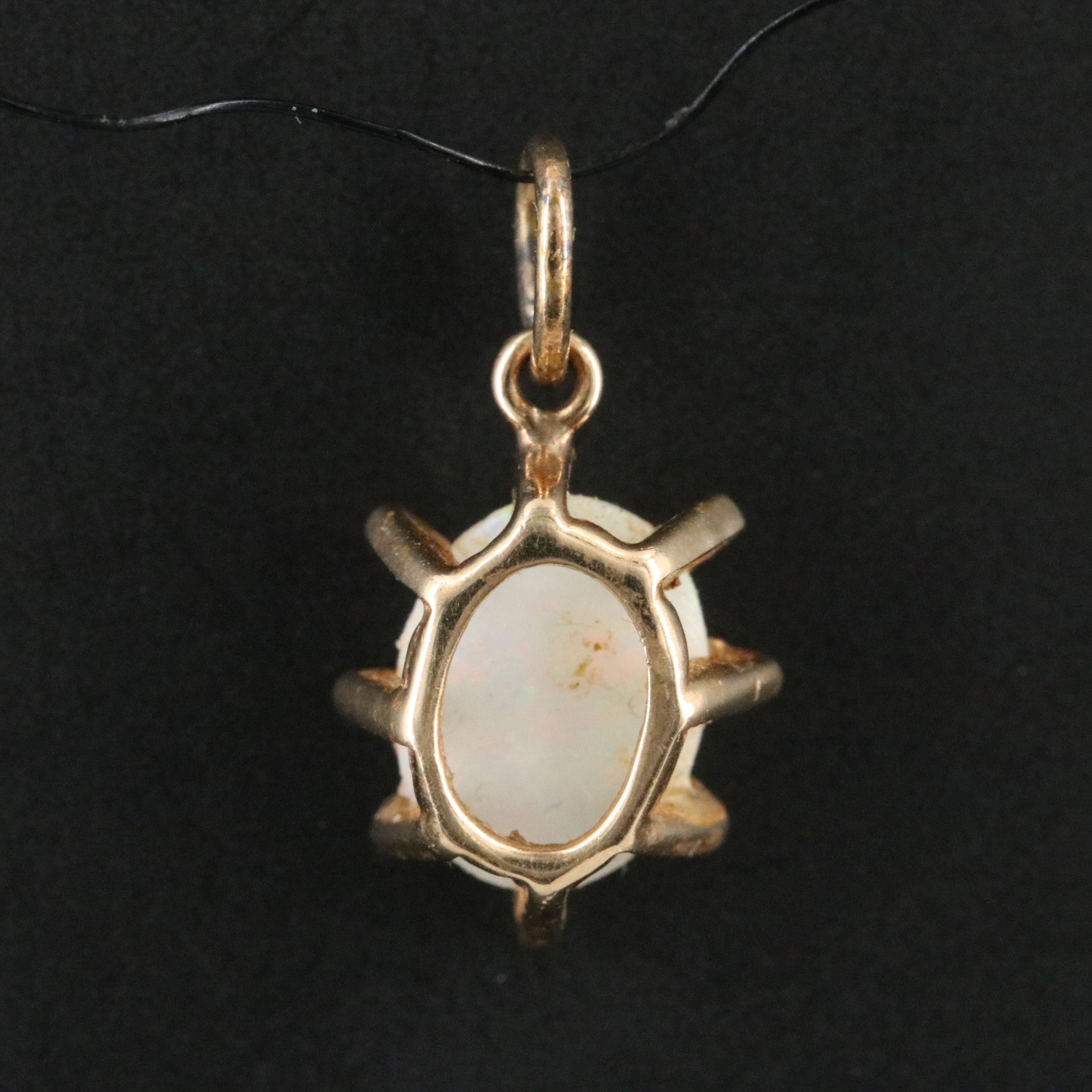 14K Opal Pendant