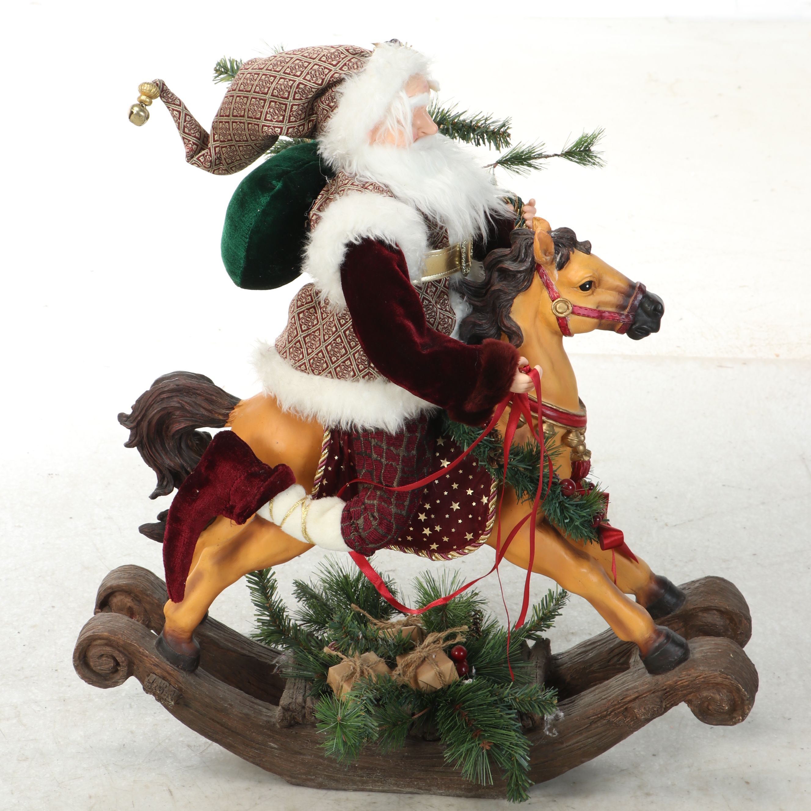 The Bombay Company Santa Claus Christmas Decoration