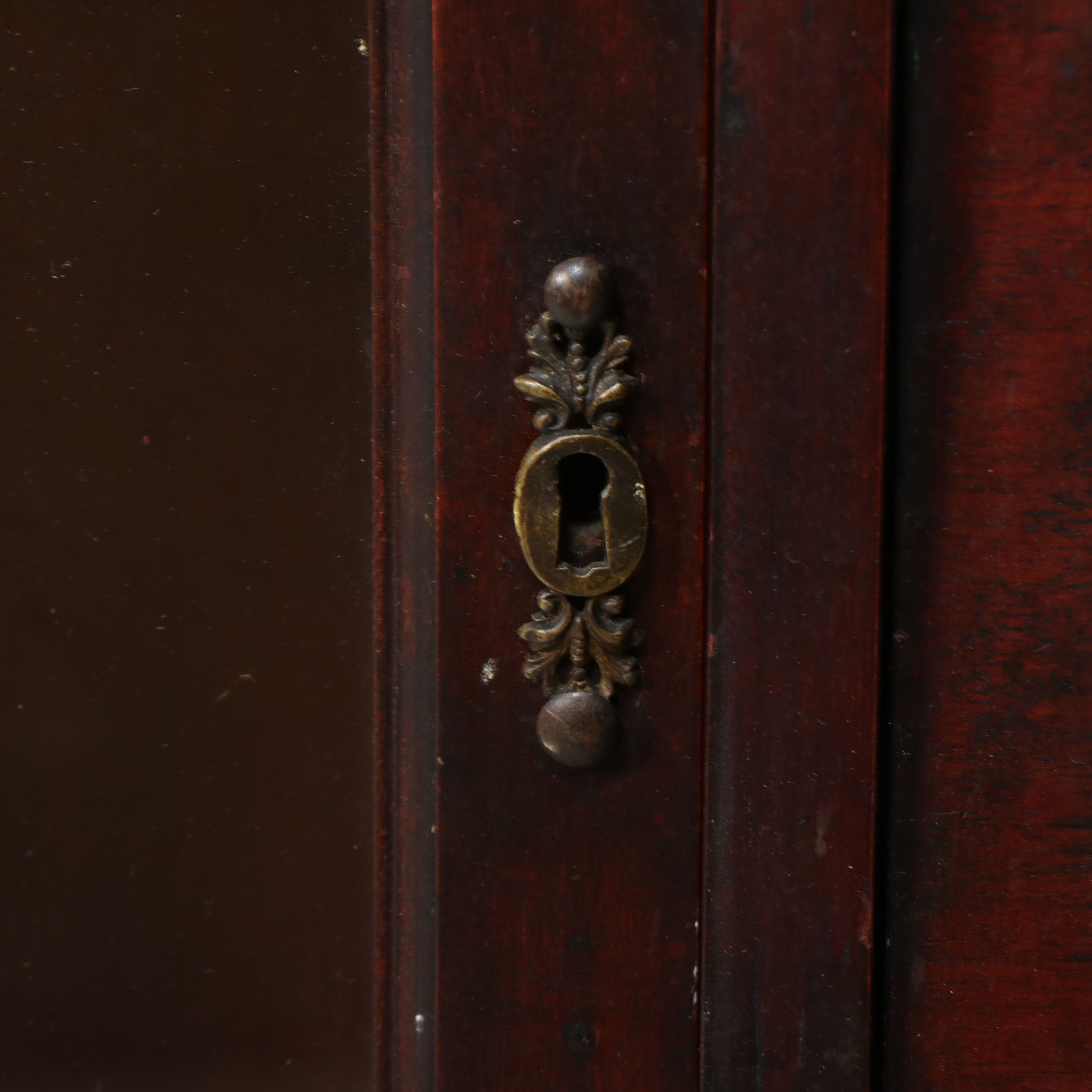 Edwardian Style Mahogany Side-by-Side Secretary, Early 20th Century