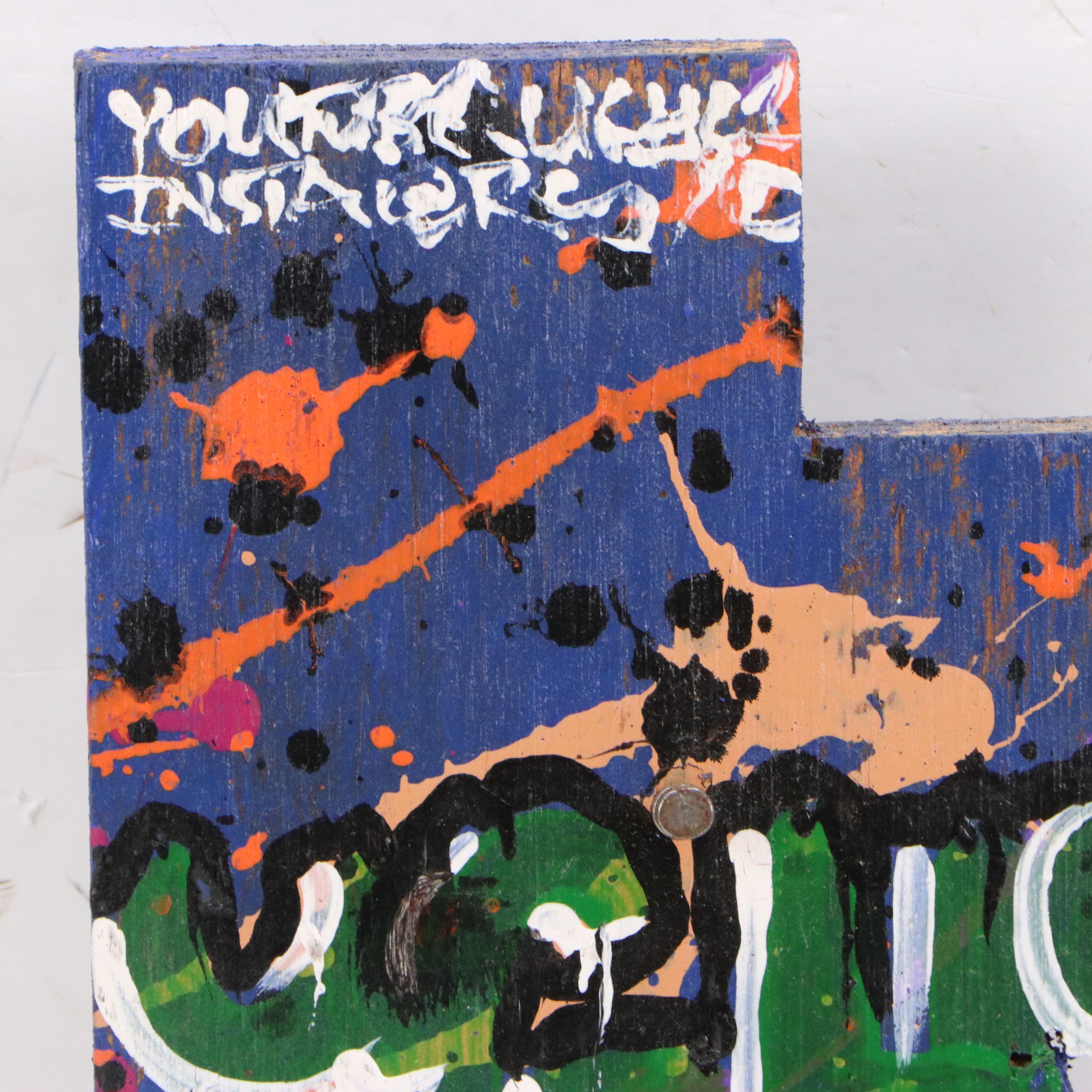 UGHC x RX70 Mixed Media Graffiti Sculpture "LA#374," 2016