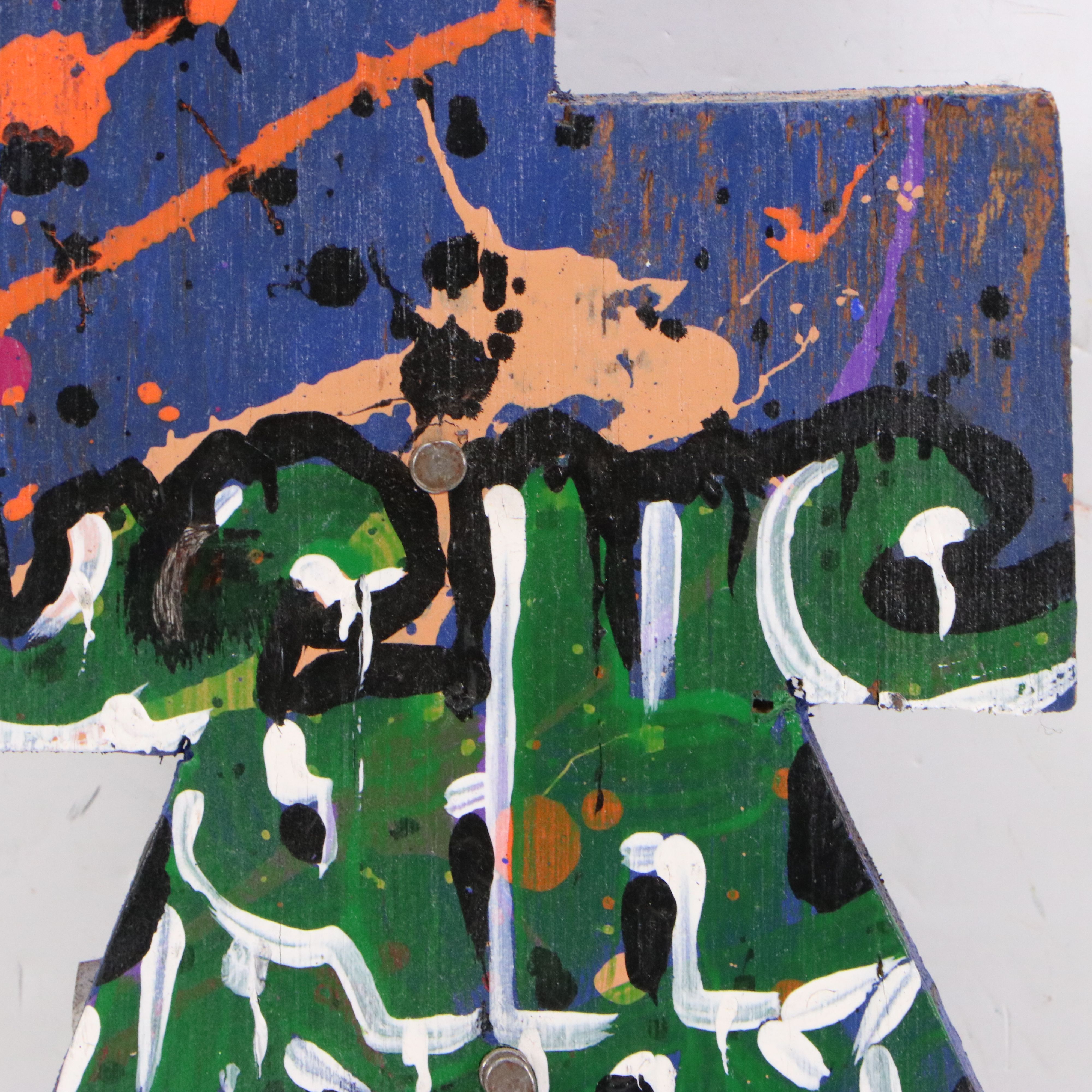 UGHC x RX70 Mixed Media Graffiti Sculpture "LA#374," 2016