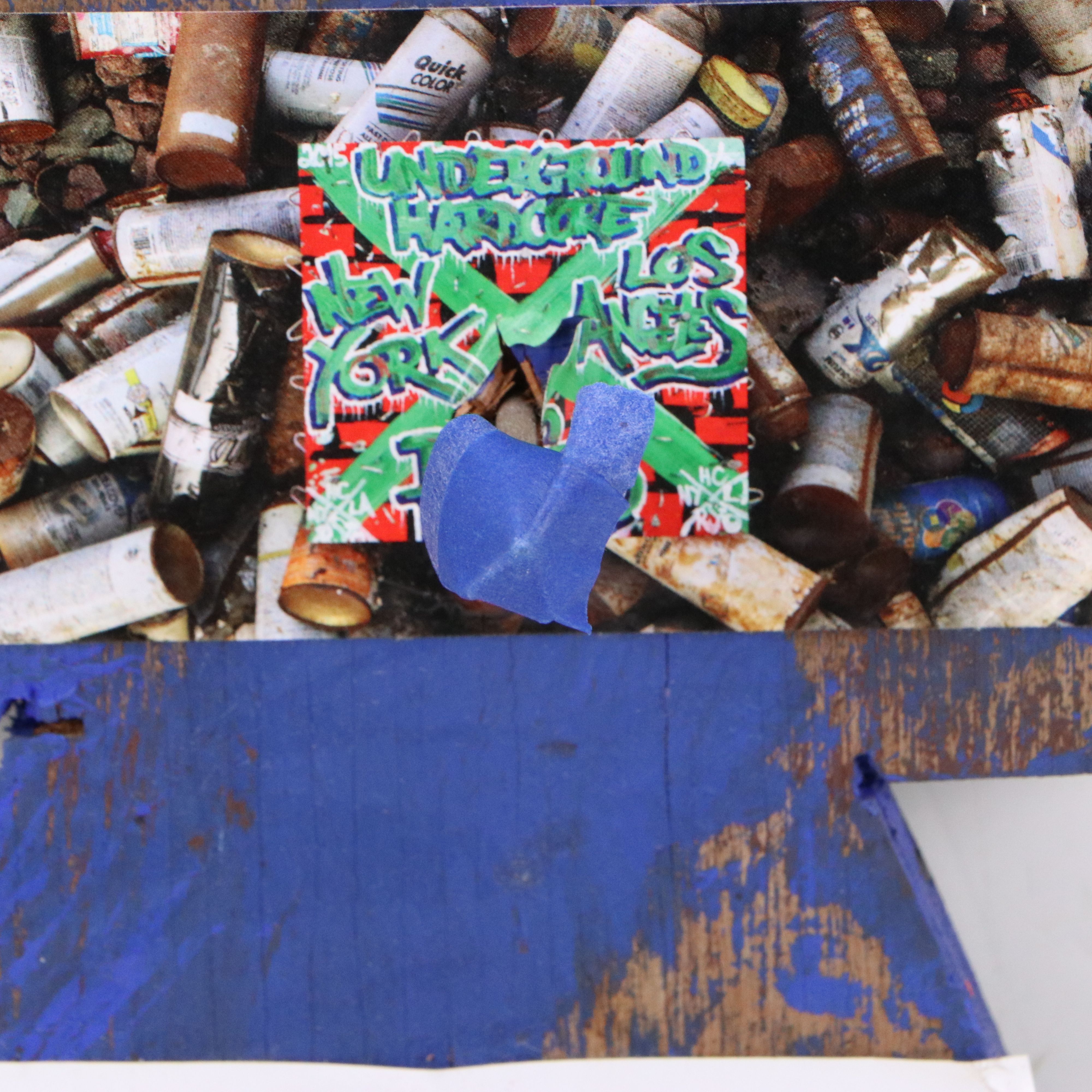 UGHC x RX70 Mixed Media Graffiti Sculpture "LA#374," 2016