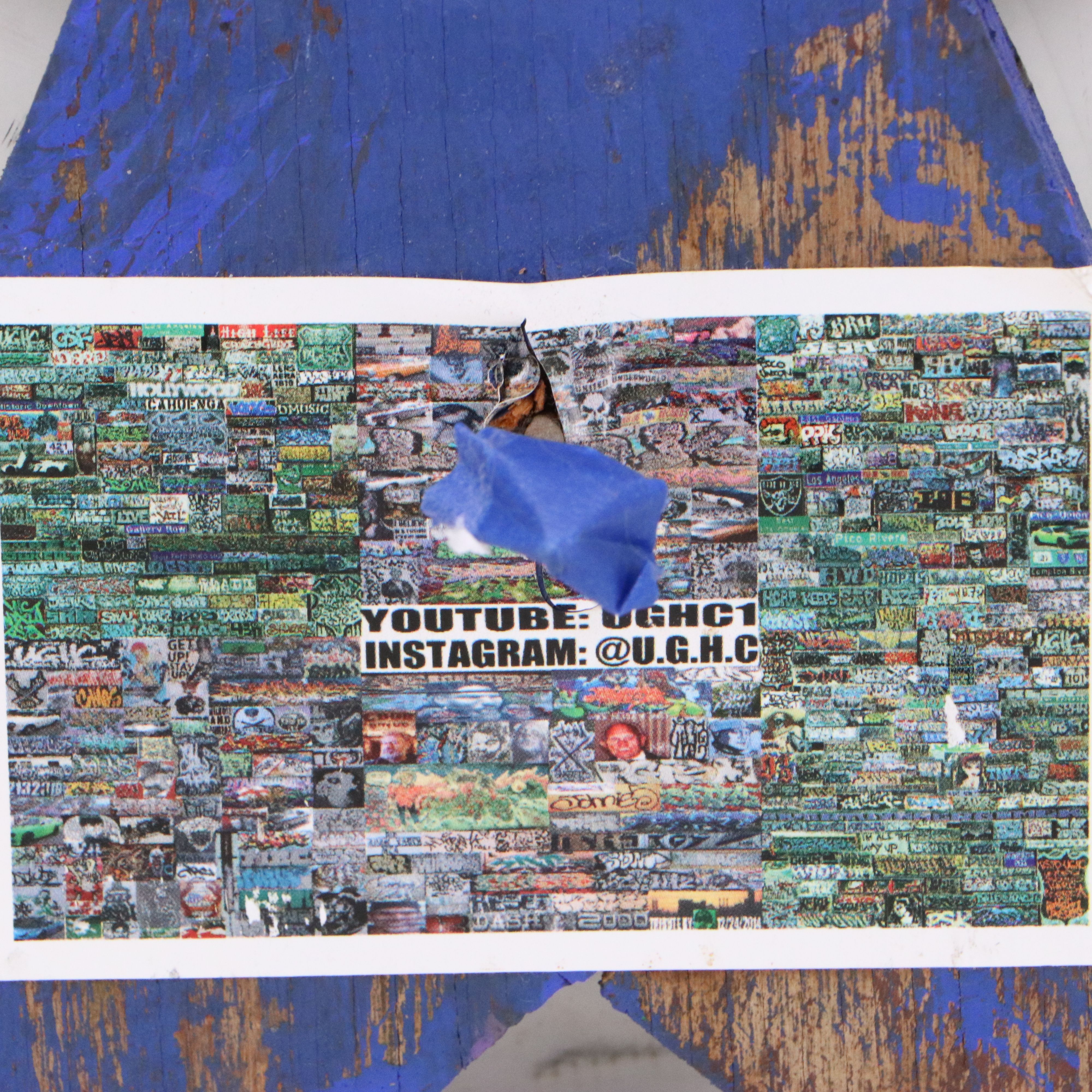 UGHC x RX70 Mixed Media Graffiti Sculpture "LA#374," 2016