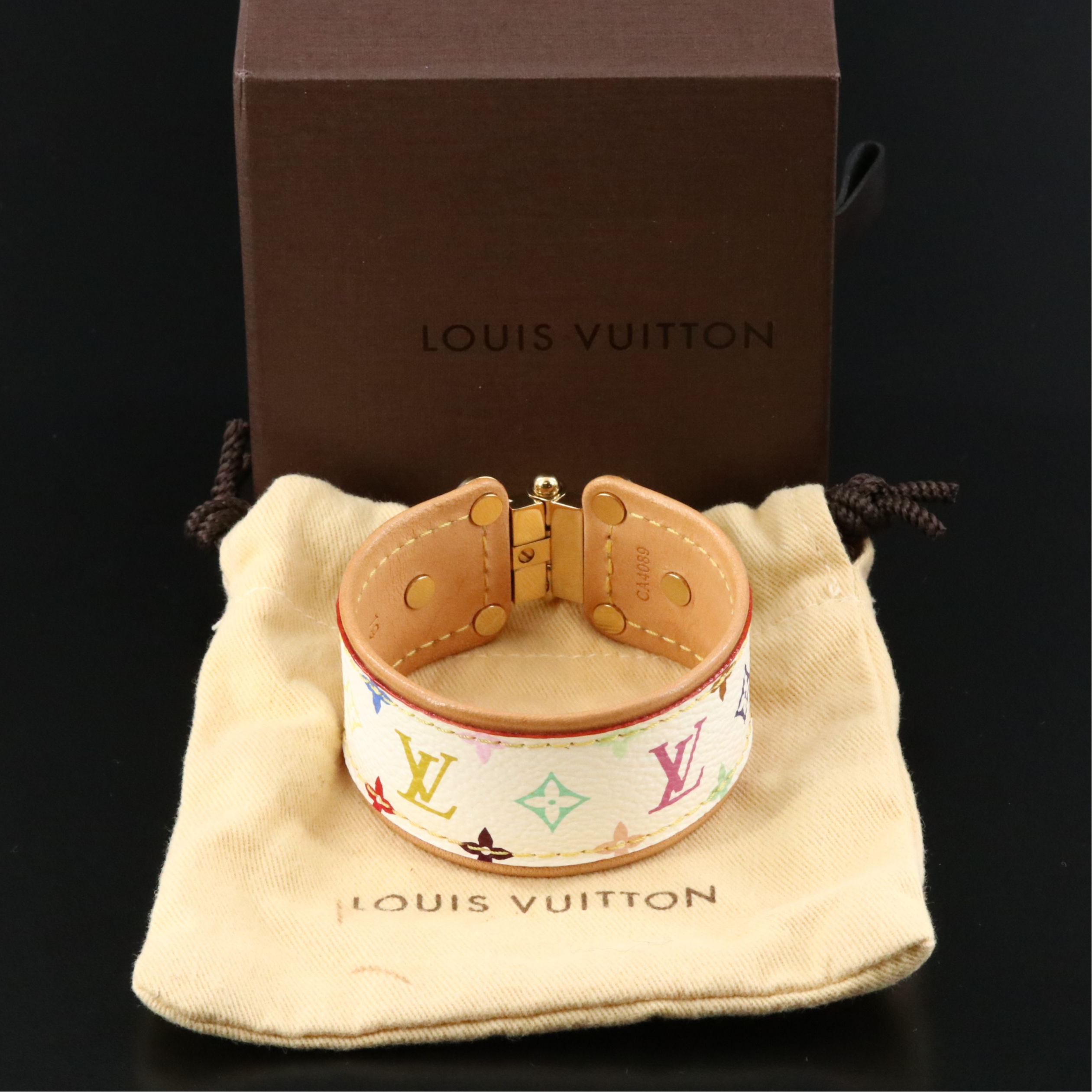 Louis Vuitton Multicolor Monogram Save It Bracelet