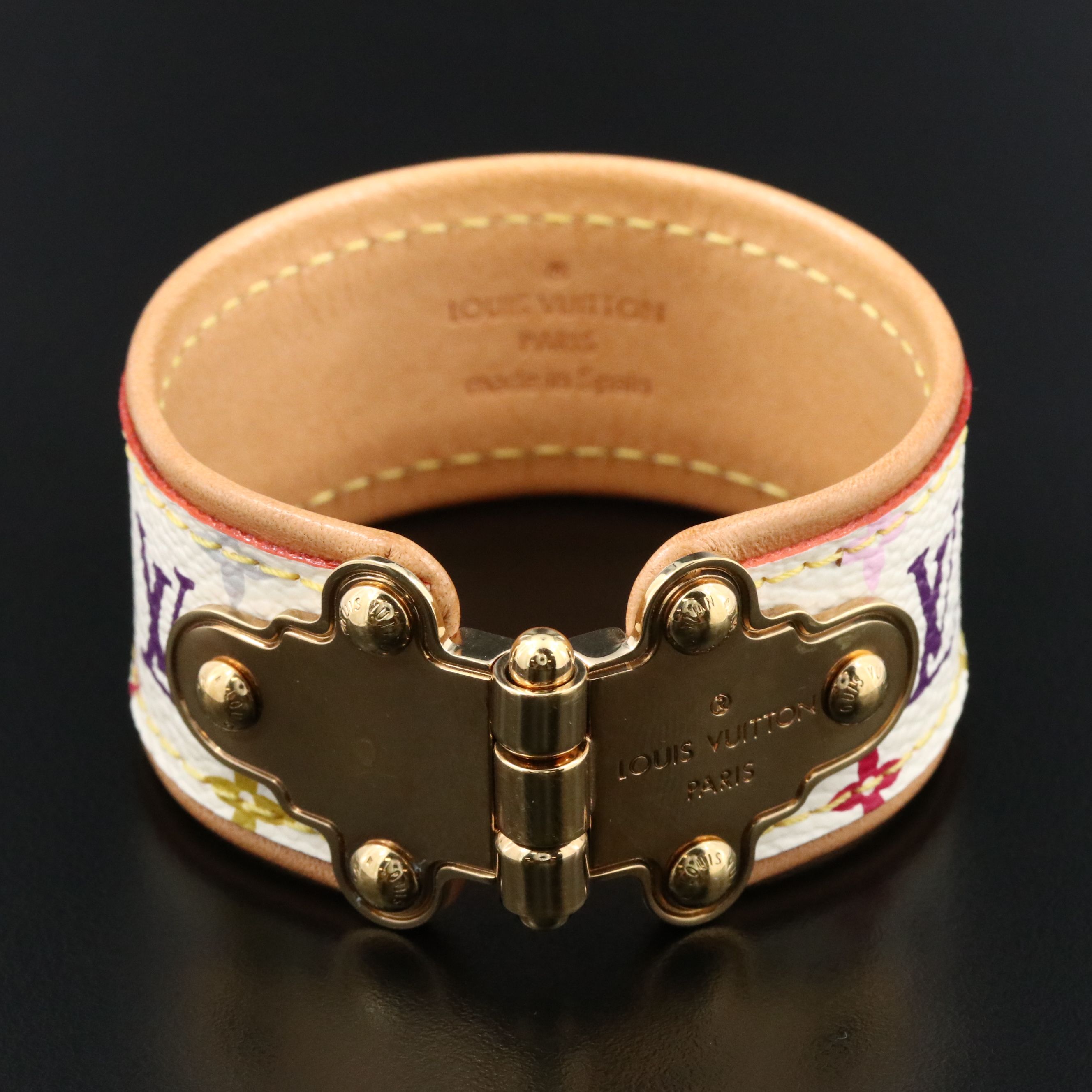 Louis Vuitton Multicolor Monogram Save It Bracelet