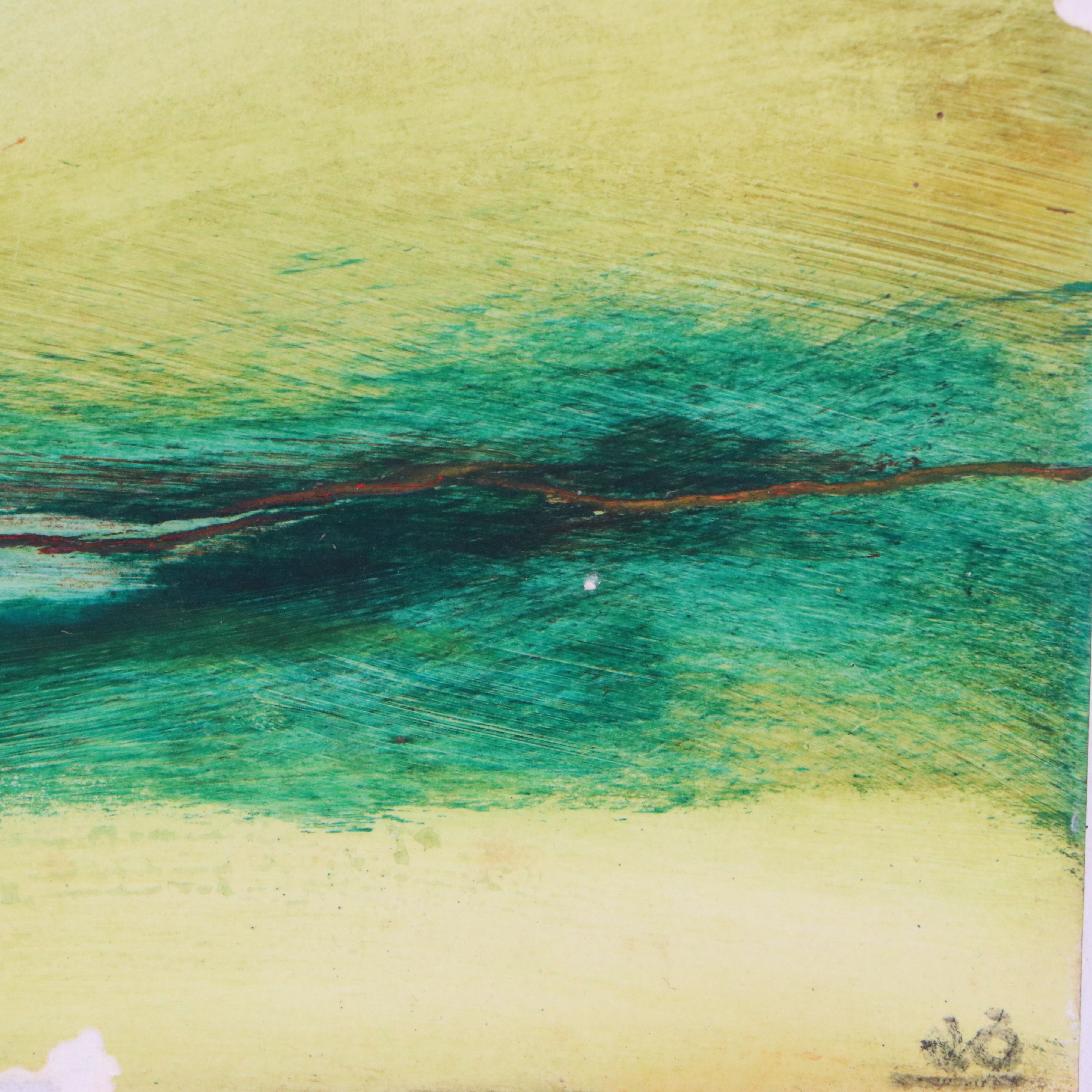 Luisa Elena Betancourt Abstract Mixed Media Painting, 2002