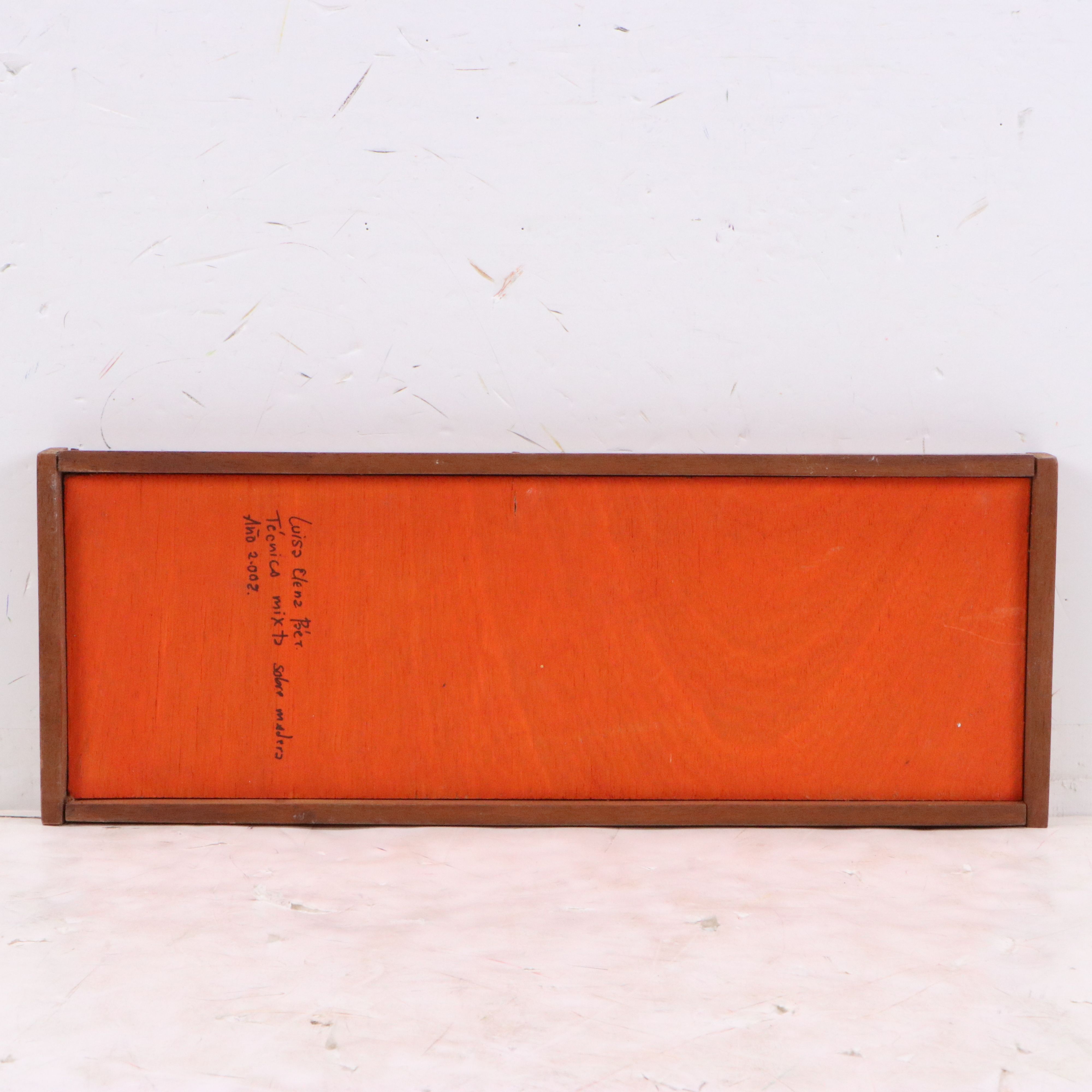 Luisa Elena Betancourt Abstract Mixed Media Painting, 2002