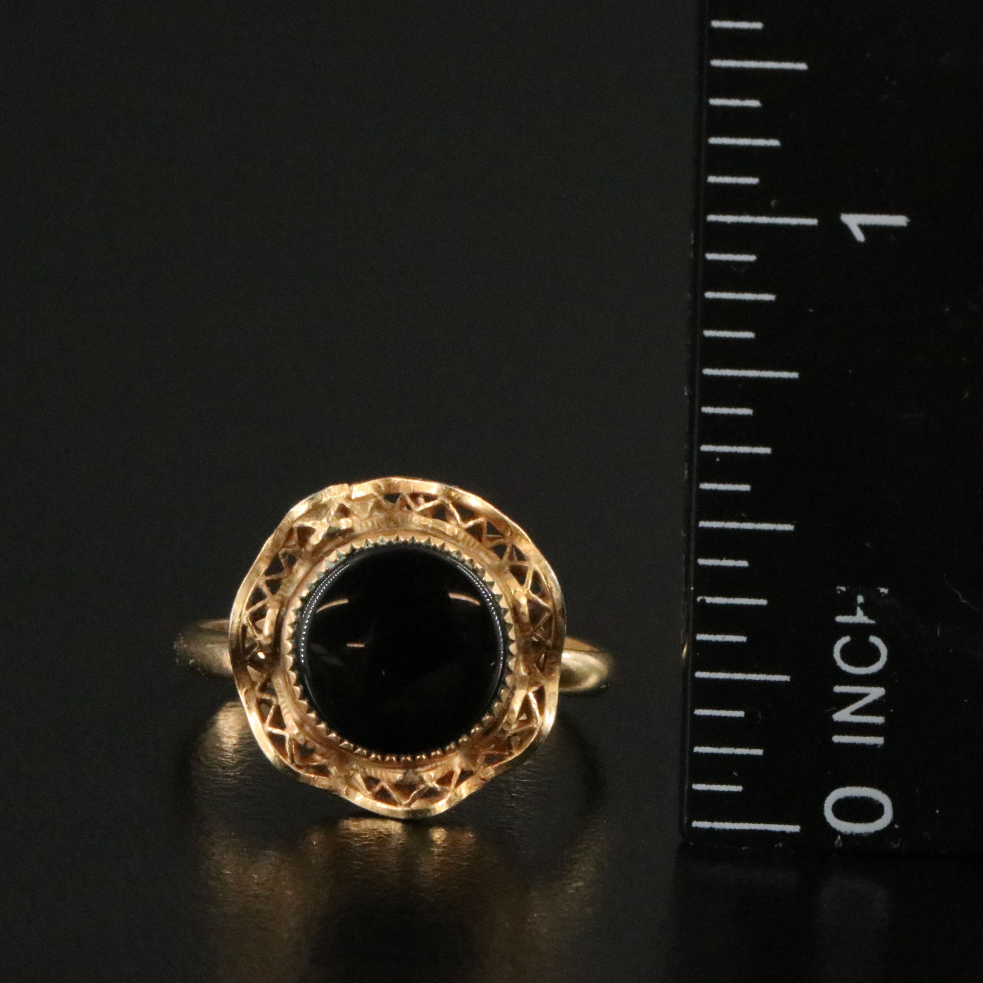 Miniature 24K Saint-Gaudens Replica $20 Coin Featured in Vintage Jewelry