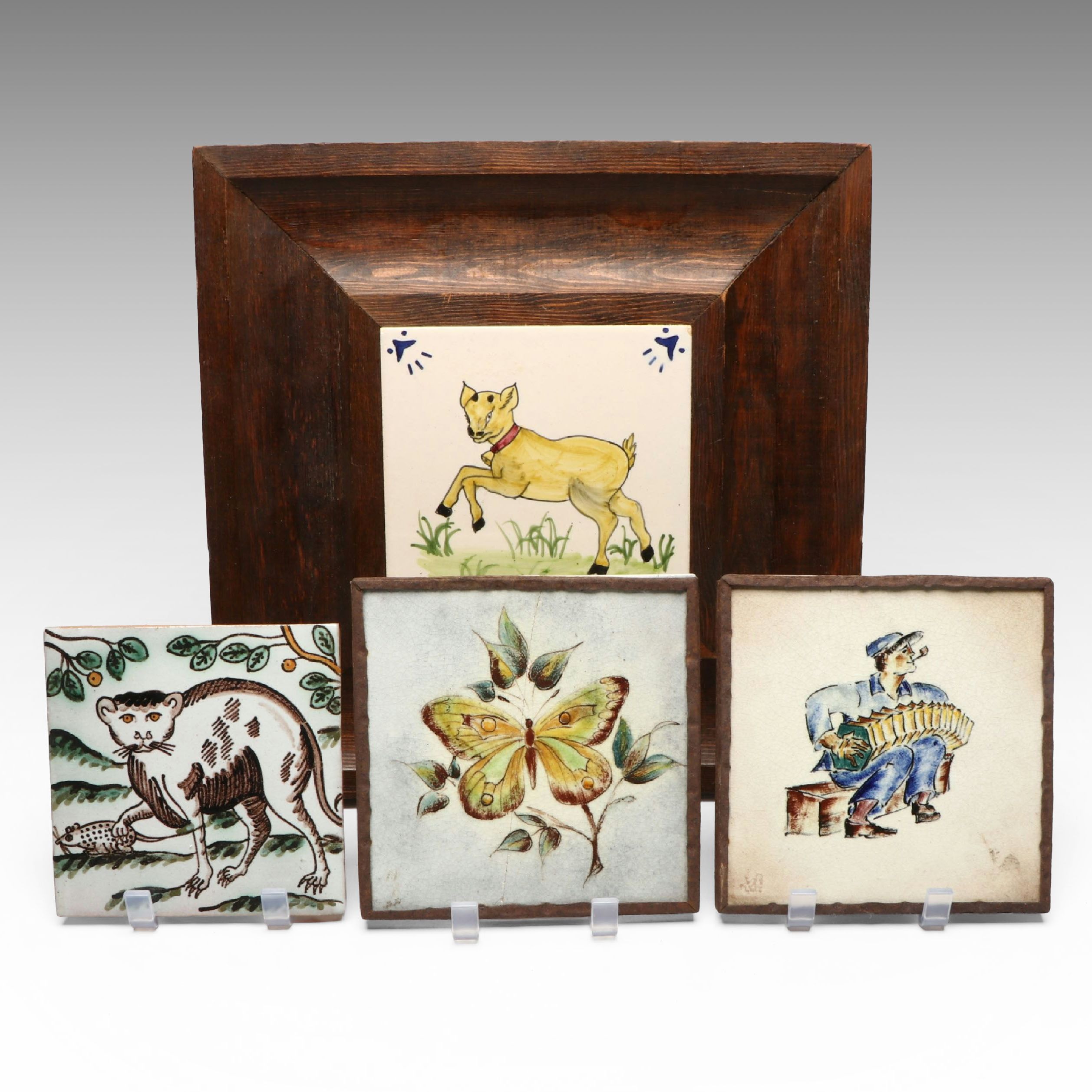 Portuguese Azulejo and More Hand-Painted Decorative Tiles