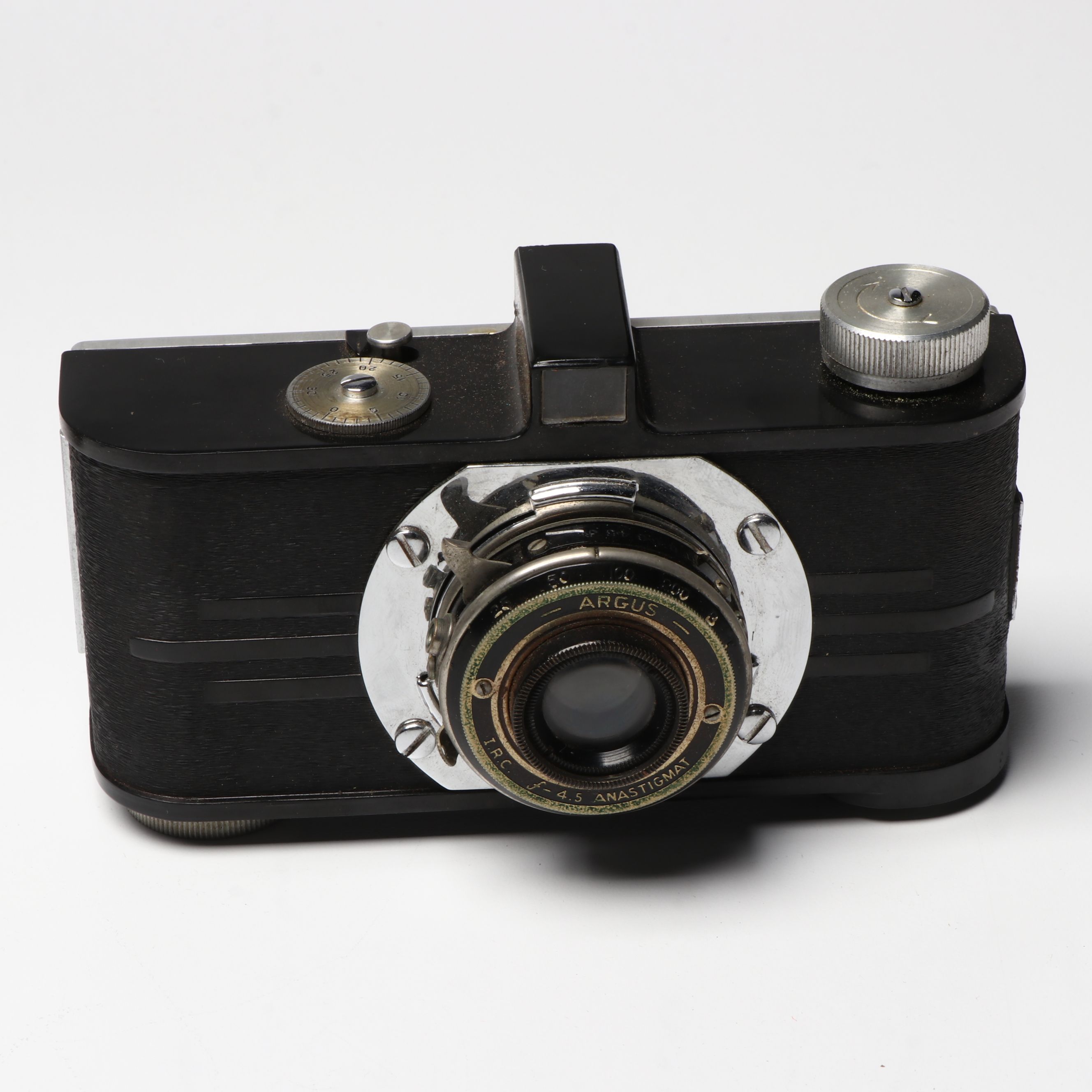 Argus A, Minolta 7S, Other Film Cameras with Accessories, Early to Mid-20th C.