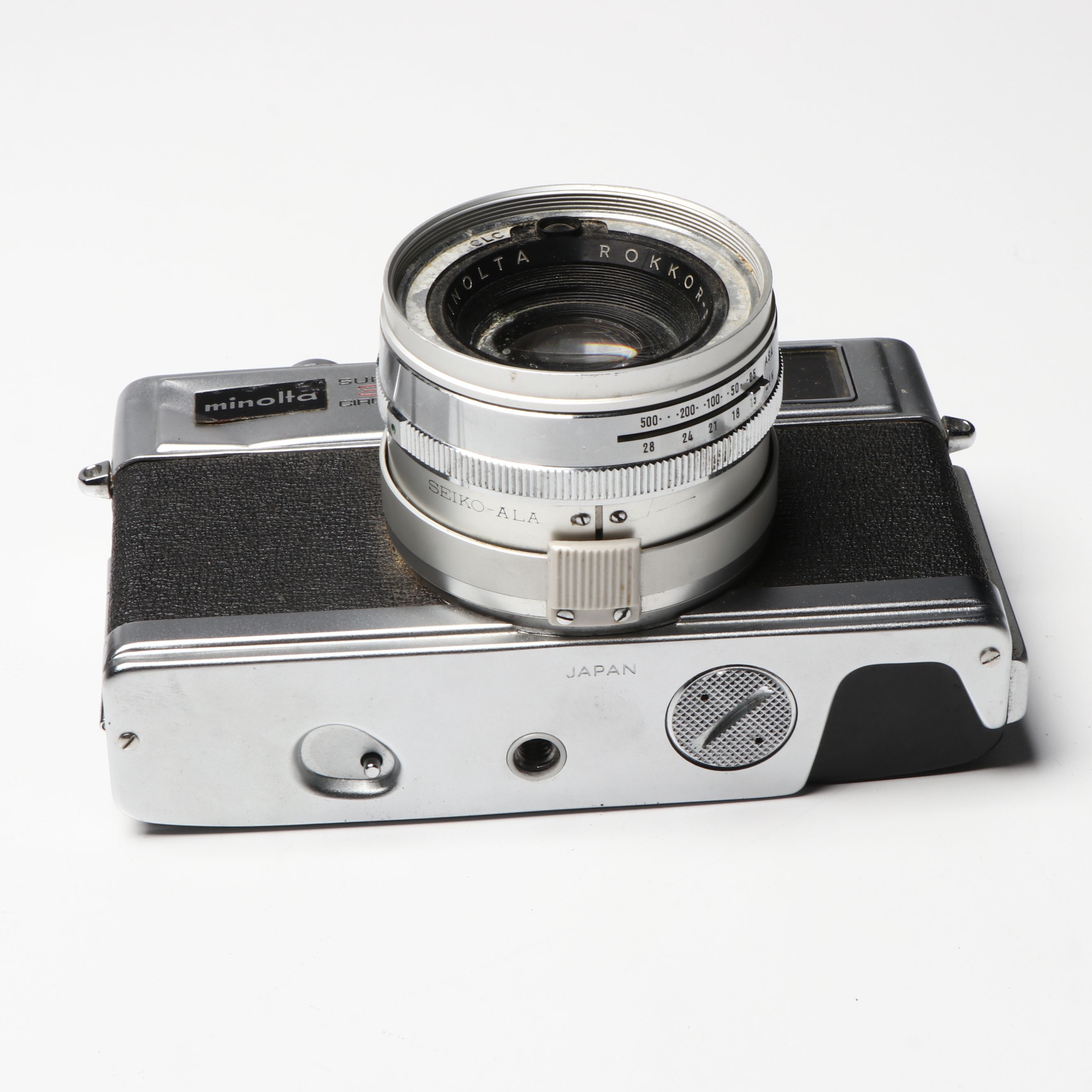 Argus A, Minolta 7S, Other Film Cameras with Accessories, Early to Mid-20th C.