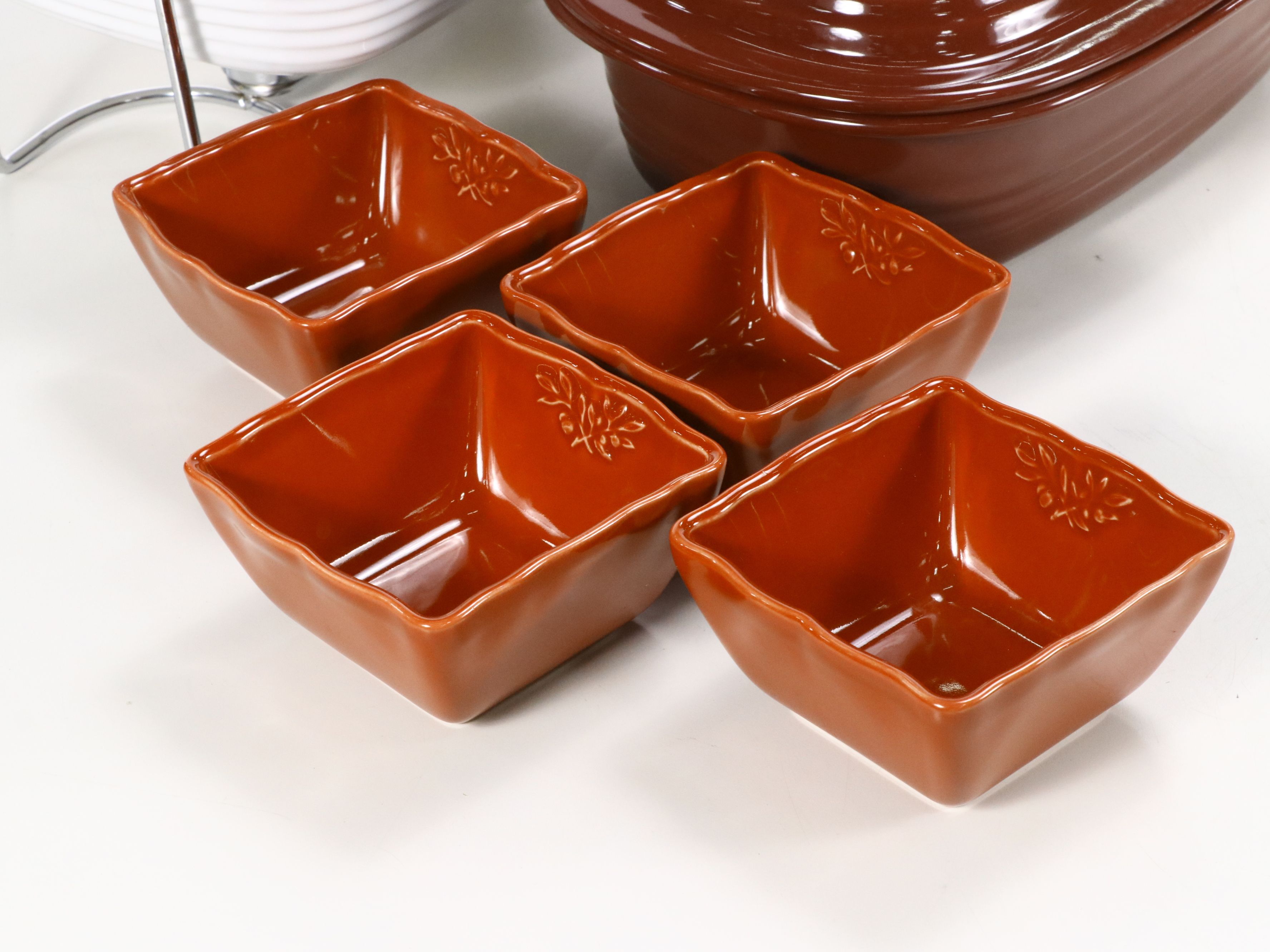 Lenox Autumnal Handle Tray, Sur la Table Bowls, Buffet Dishes and More Serveware