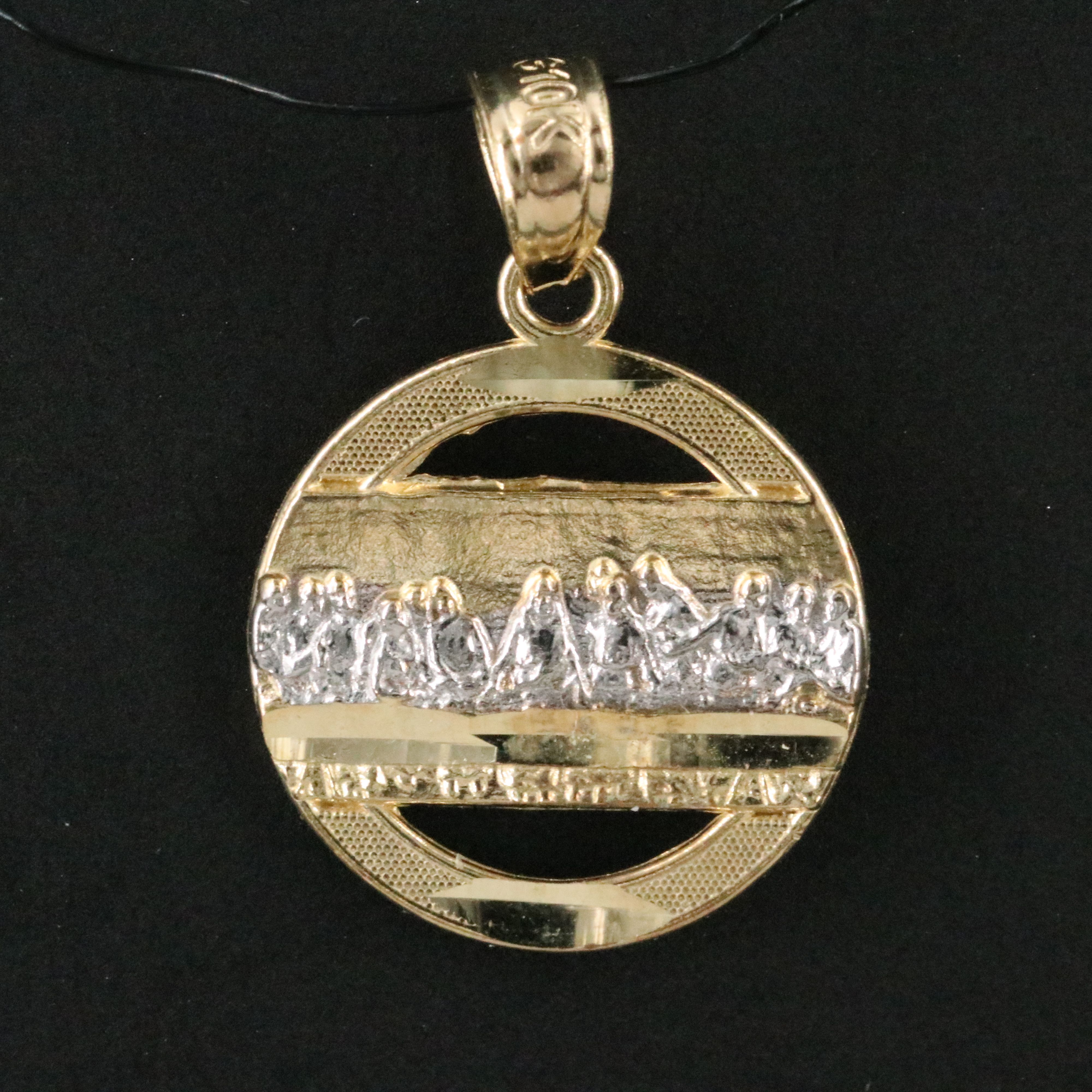 10K "The Last Supper" Charm