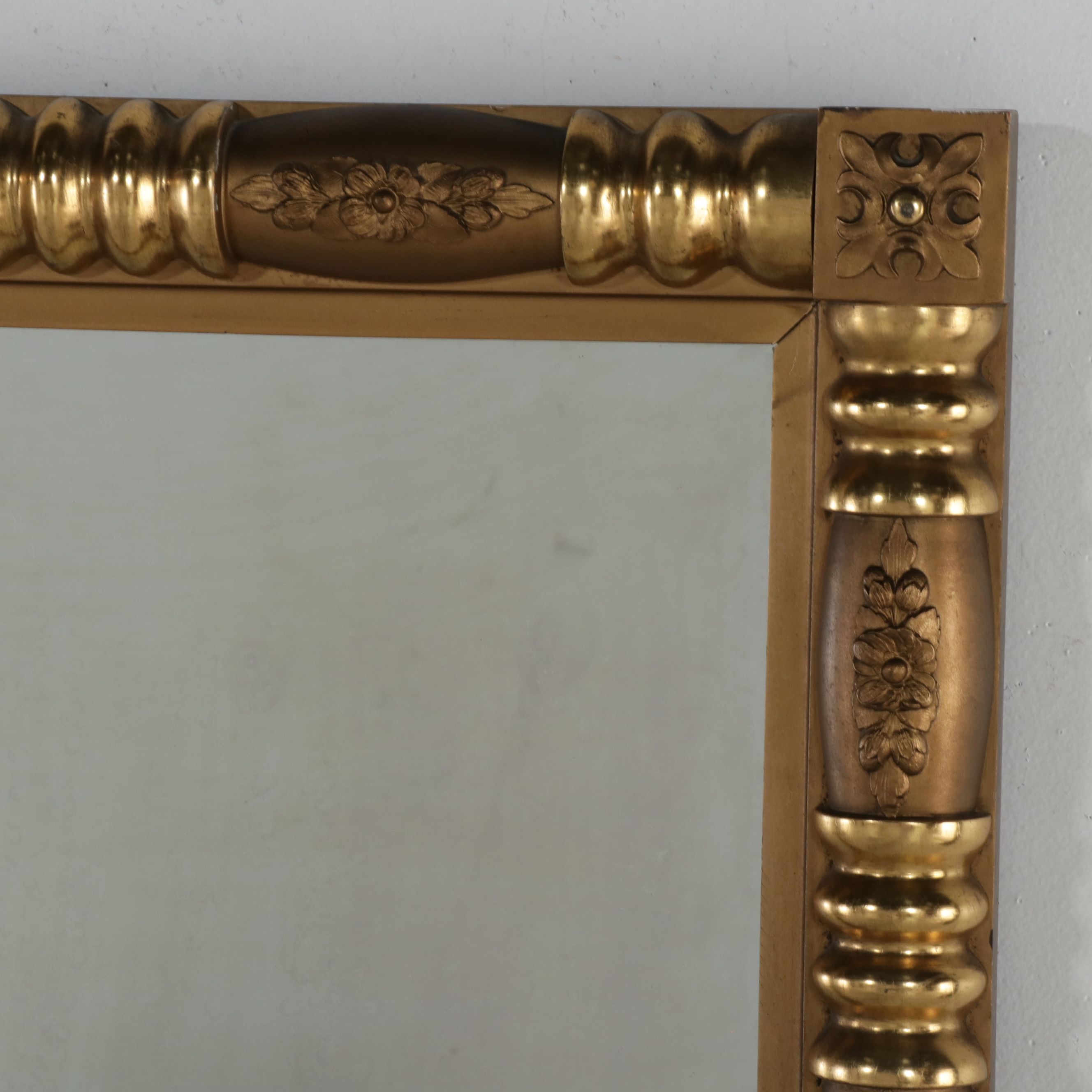 Regency Style Giltwood Framed Wall Mirror, 20th Century