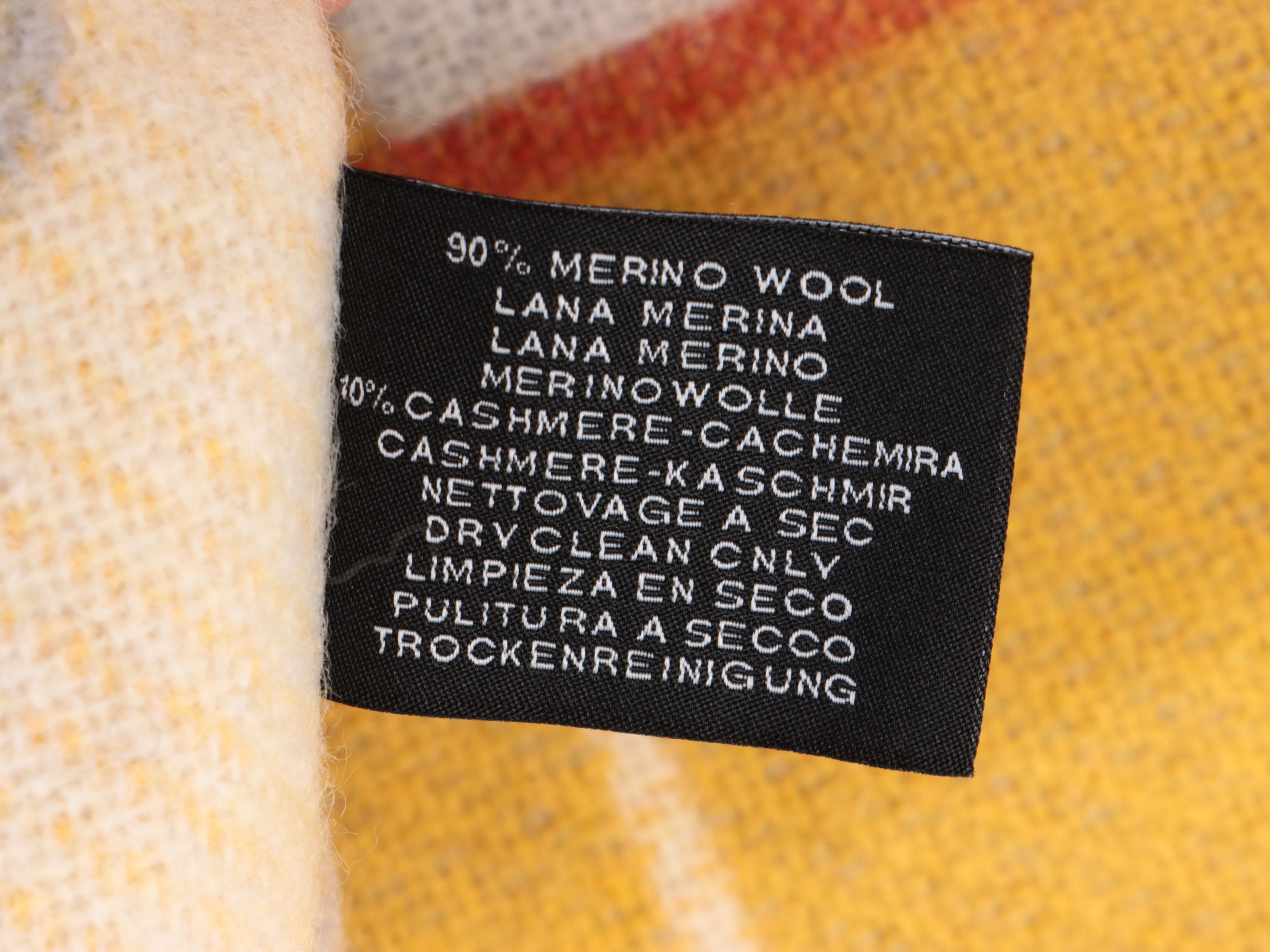 Hermès "Avalon Epopee" Merino Wool and Cashmere Throw Blanket