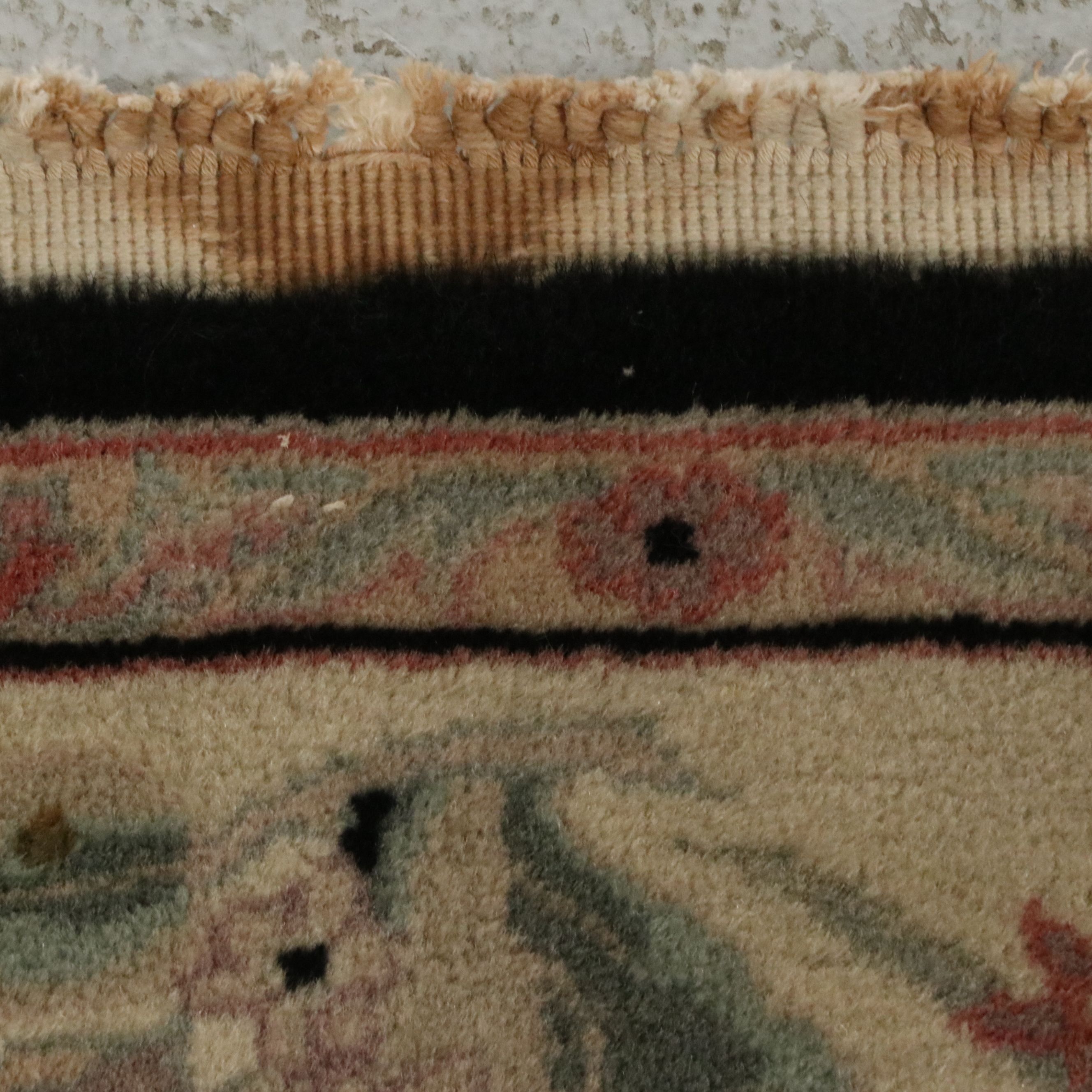 3'1 x 5'3 Hand-Knotted Chinese Floral Area Rug