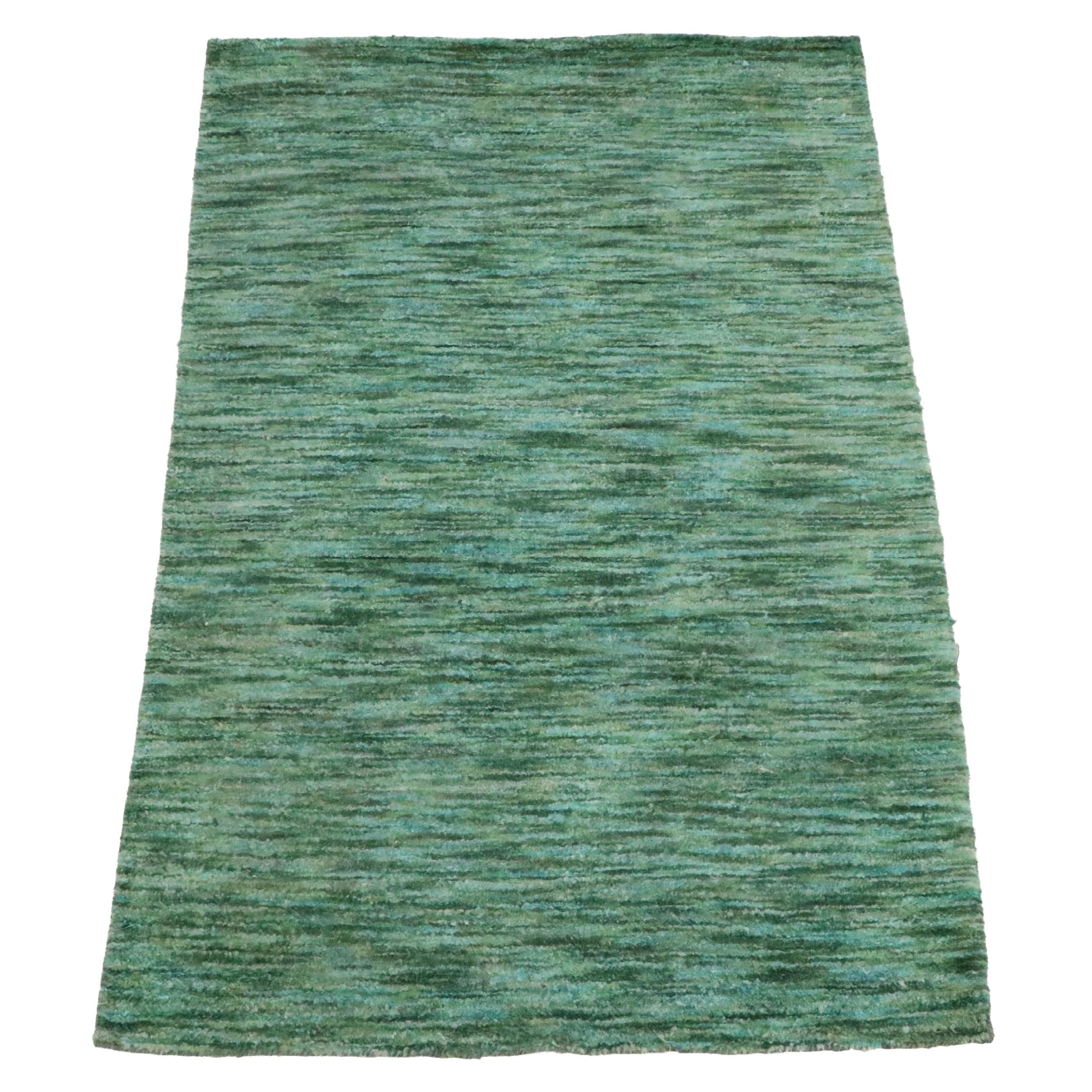 4'11 x 7'9 Hand-Tufted Surya "Static" Collection Textured Artsilk Area Rug