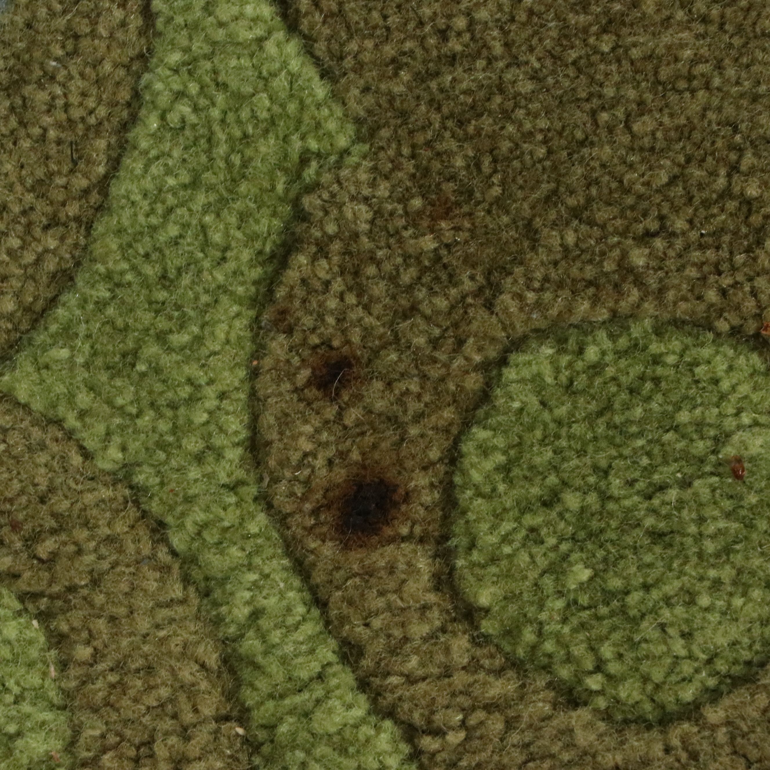 5' x 7'2 Hand-Tufted Modernist Style Area Rug