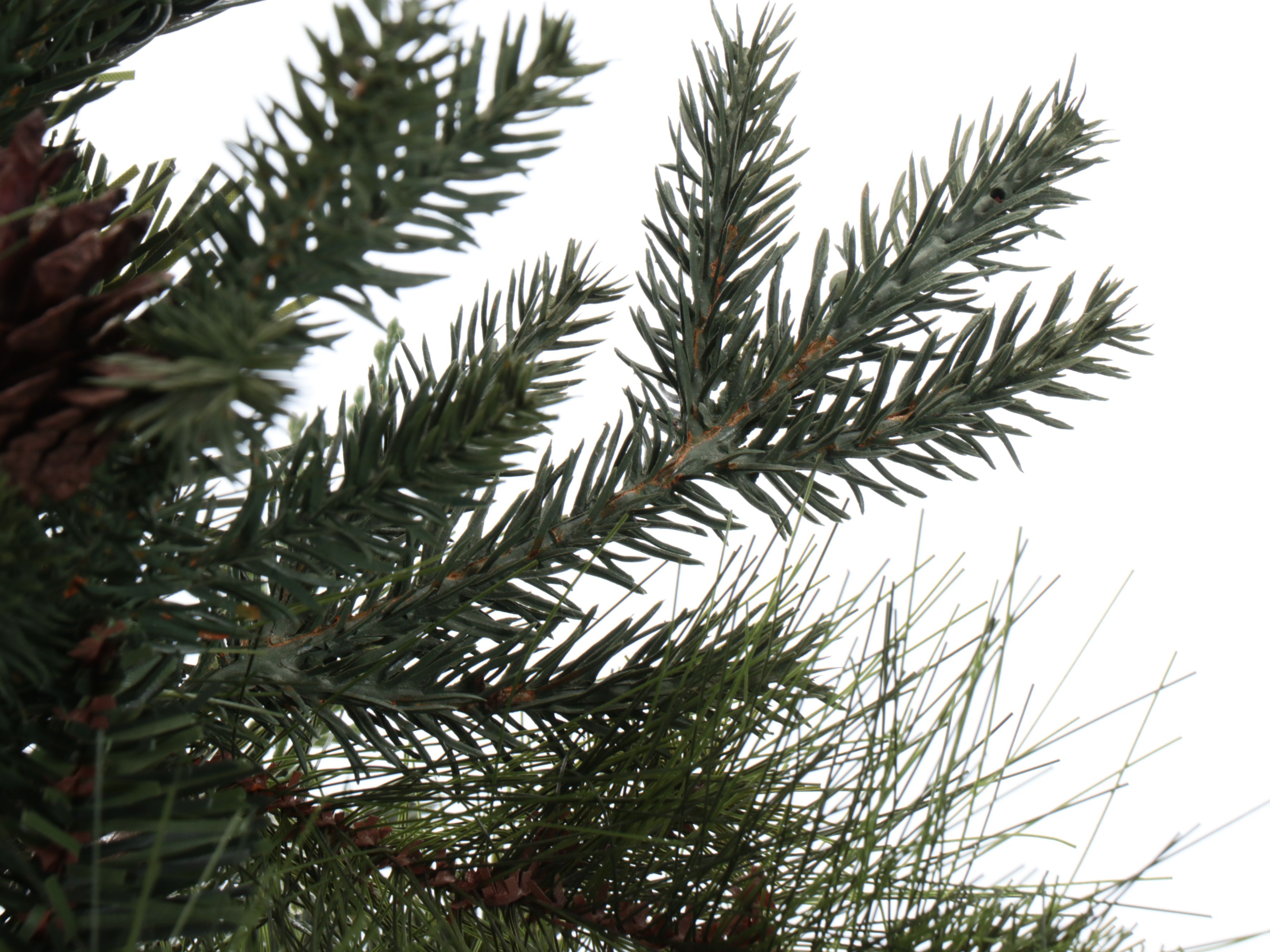 Faux Miniature Trees, Santa Claus Figurines, and More Christmas Décor