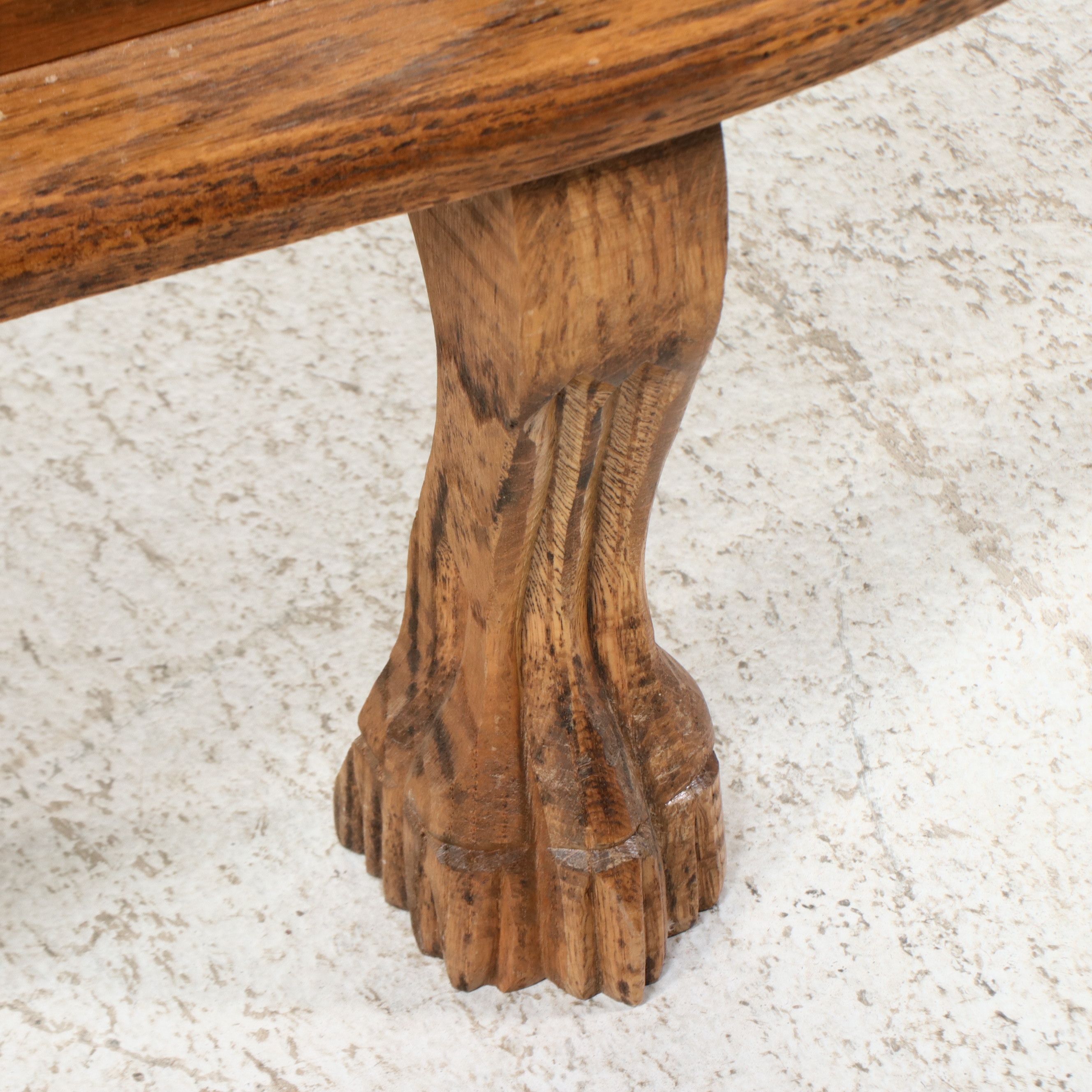 Late Victorian Oak Corner Cabinet