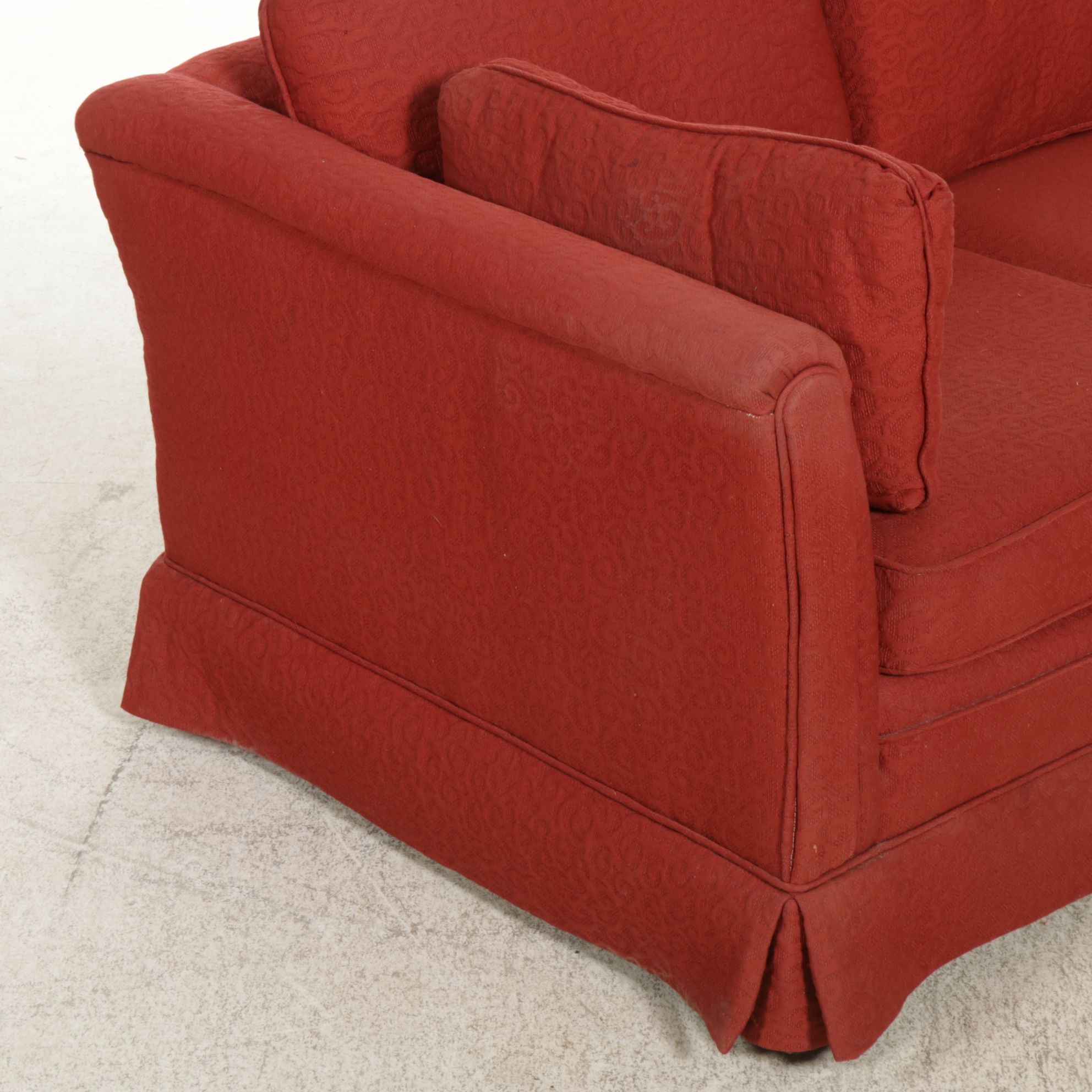 Upholstered Sofa, Late 20th Century