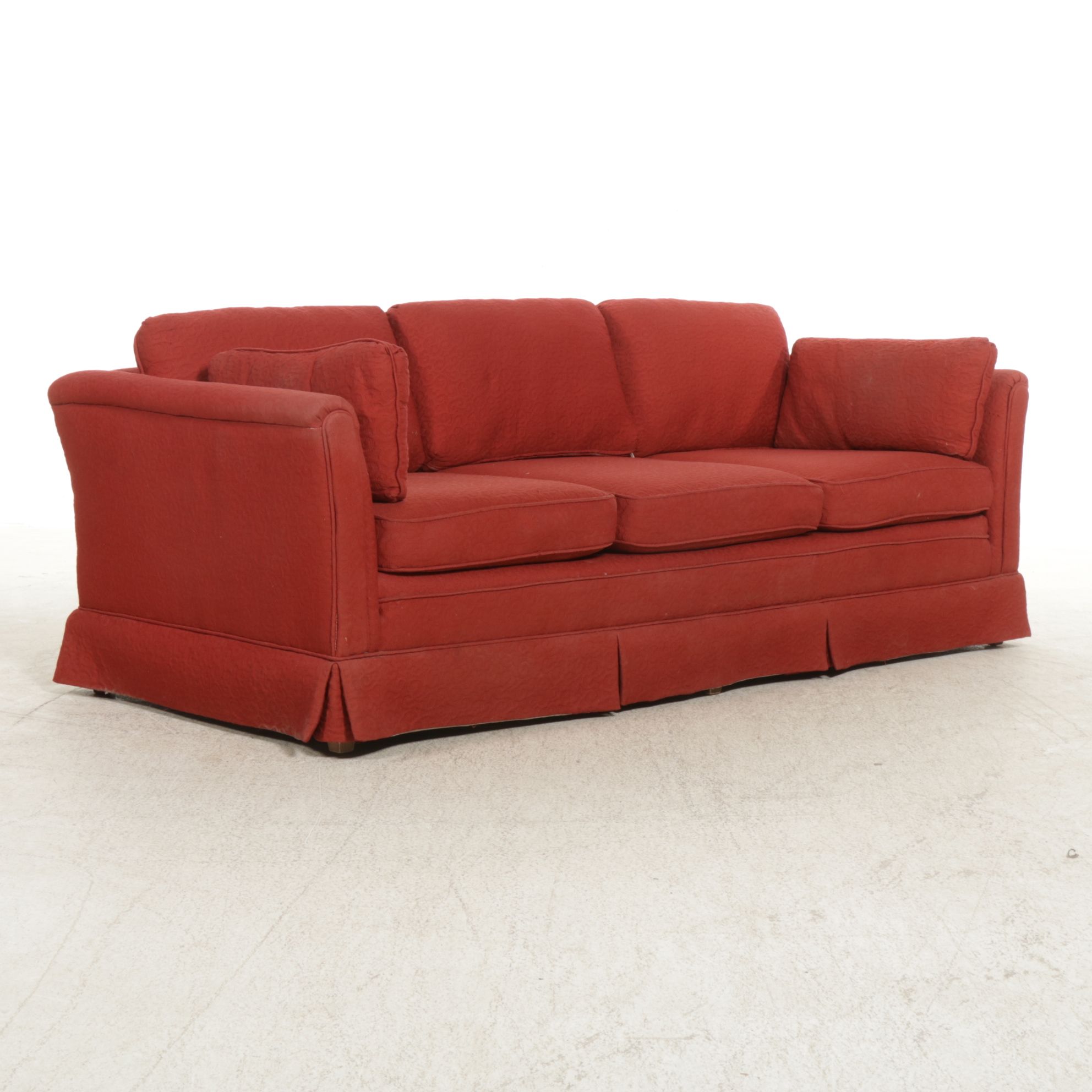 Upholstered Sofa, Late 20th Century