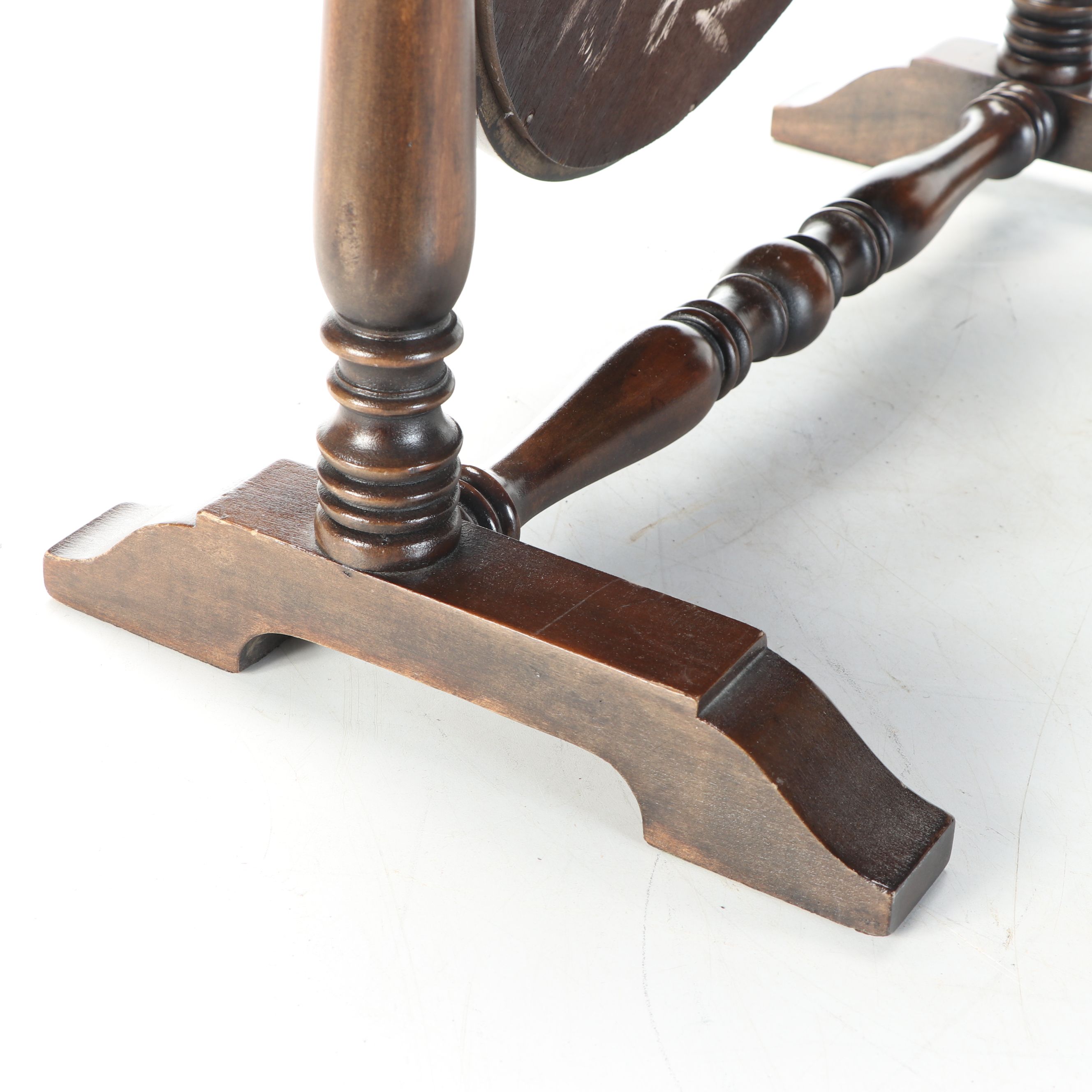 Edwardian Style Mahogany Table Top Mirror