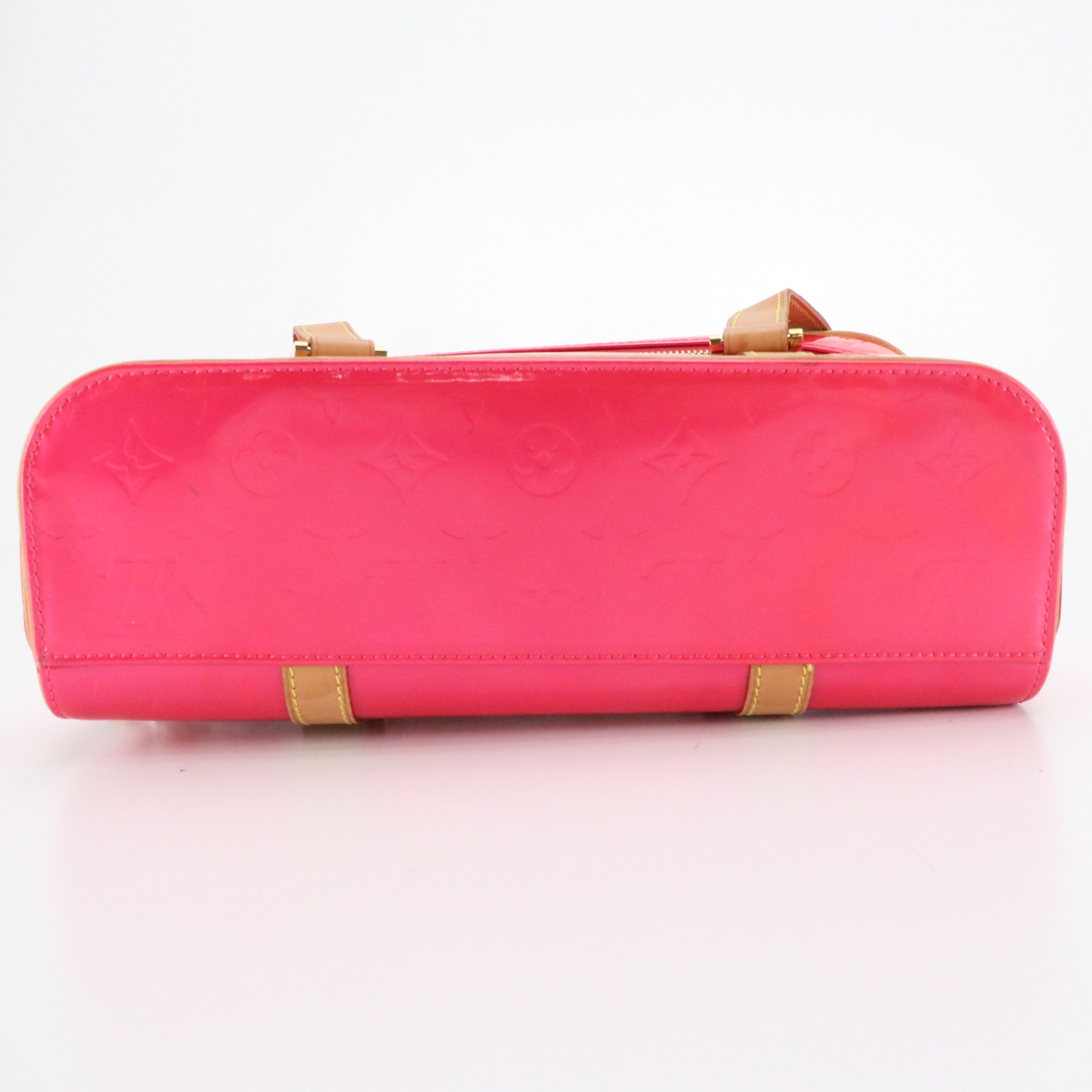 Louis Vuitton Sullivan Horizontal PM Shoulder Bag in Fuchsia Monogram Vernis