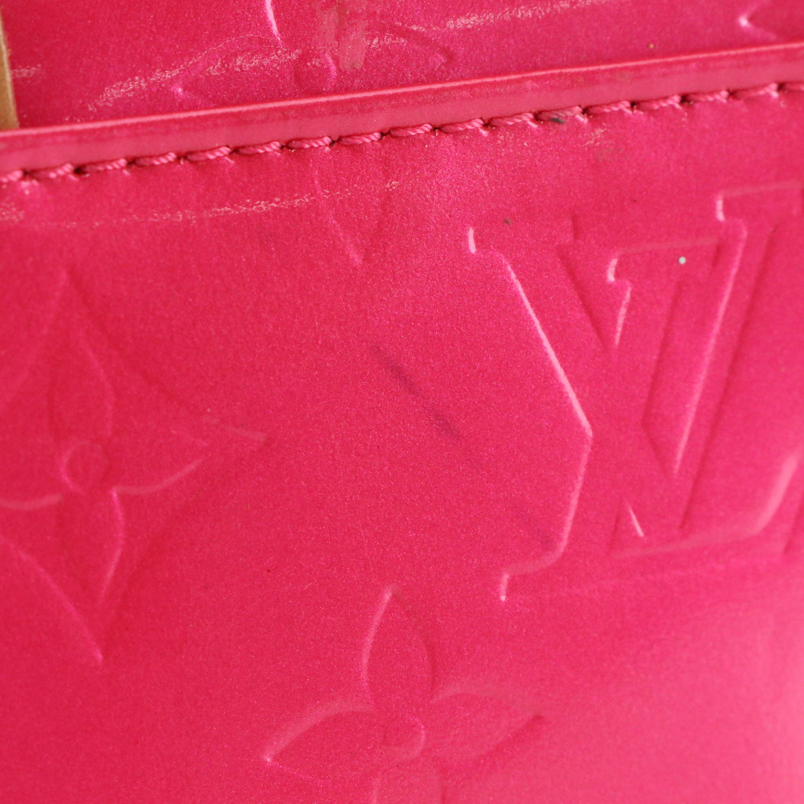 Louis Vuitton Sullivan Horizontal PM Shoulder Bag in Fuchsia Monogram Vernis
