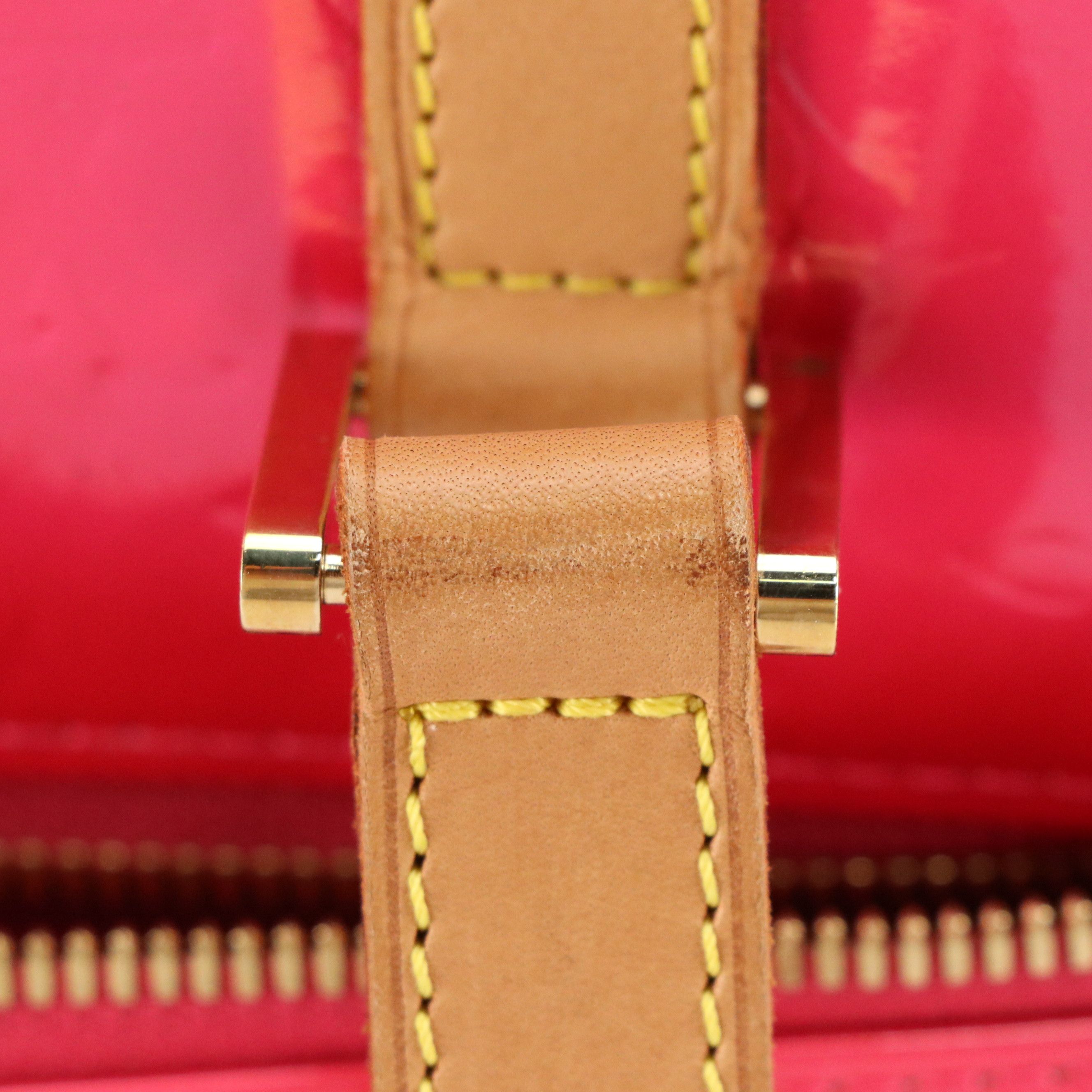 Louis Vuitton Sullivan Horizontal PM Shoulder Bag in Fuchsia Monogram Vernis