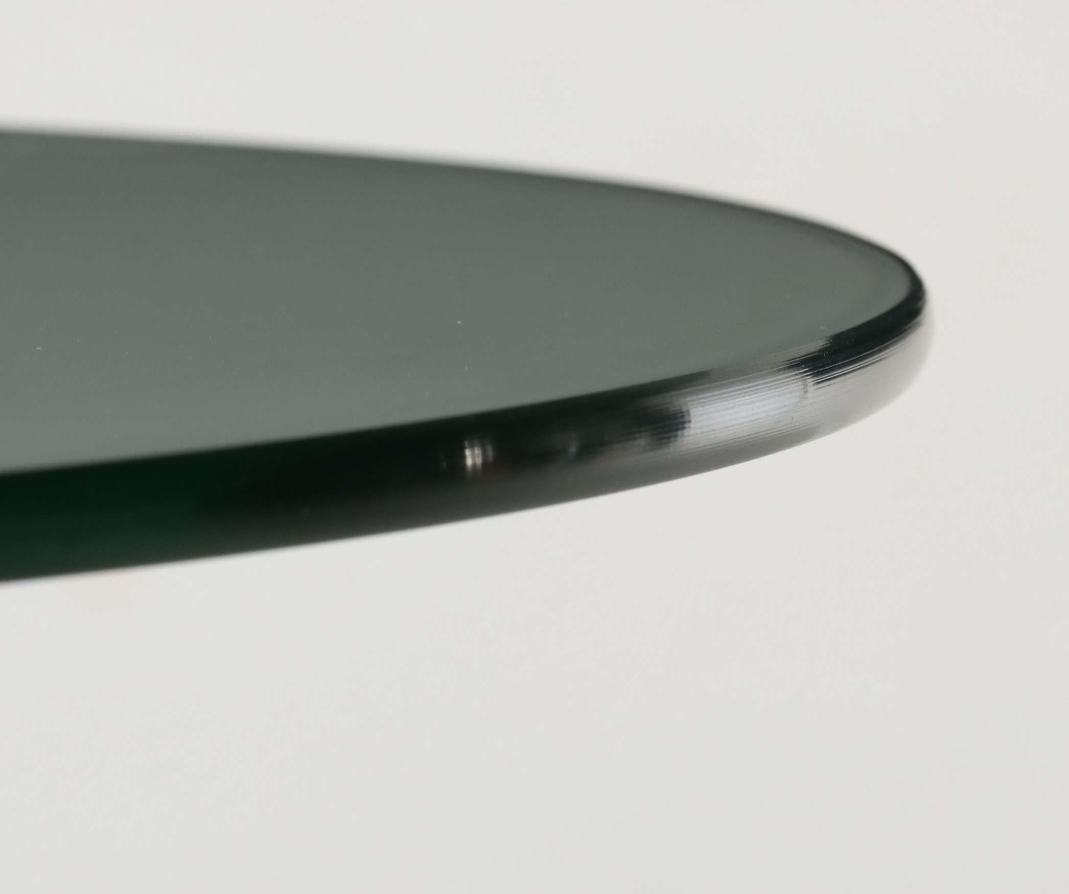 Three-Piece Contemporary Chrome and Glass Bistro Set