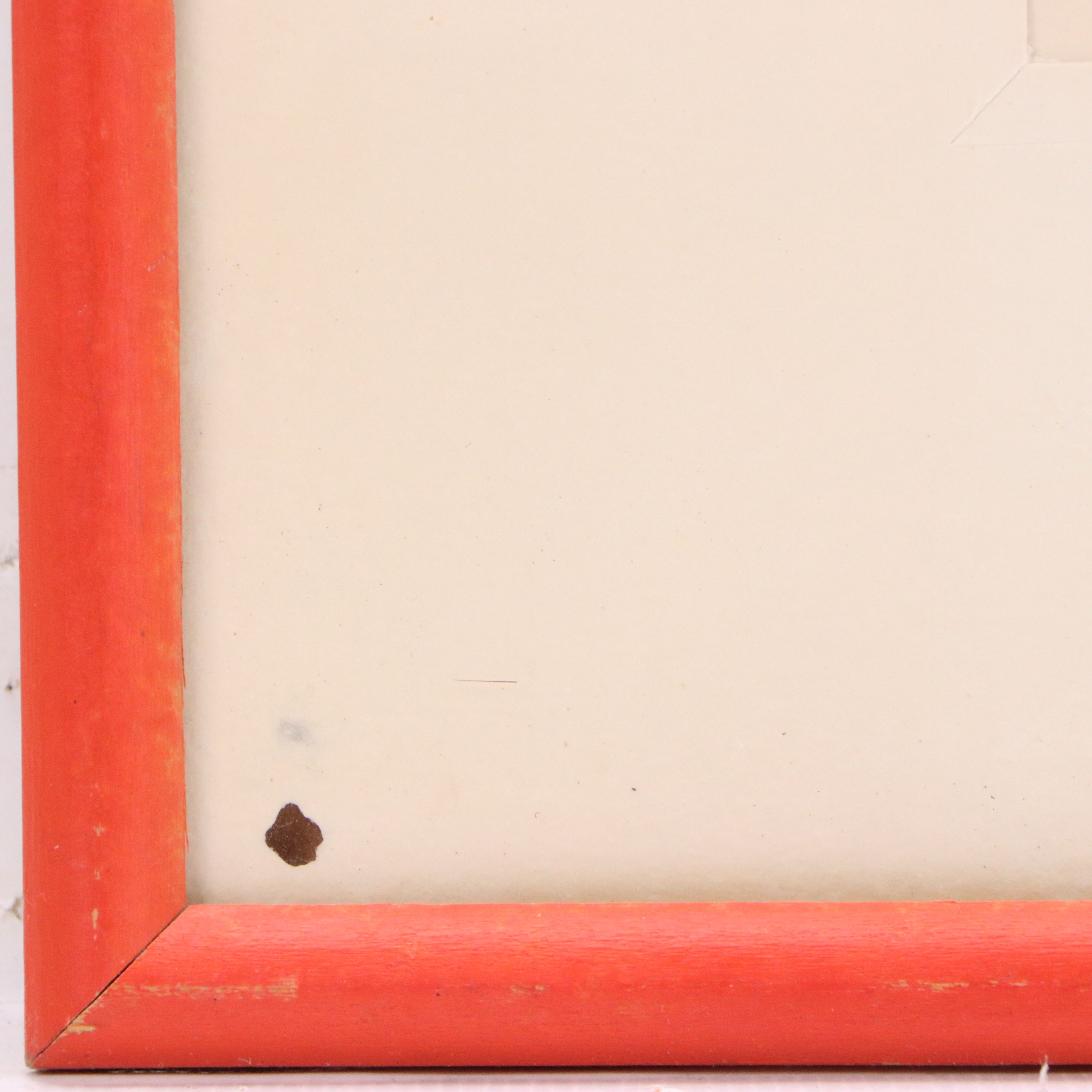 Enid Romanek Hand-Colored Lithograph of Wrigley Field, Late 20th Century