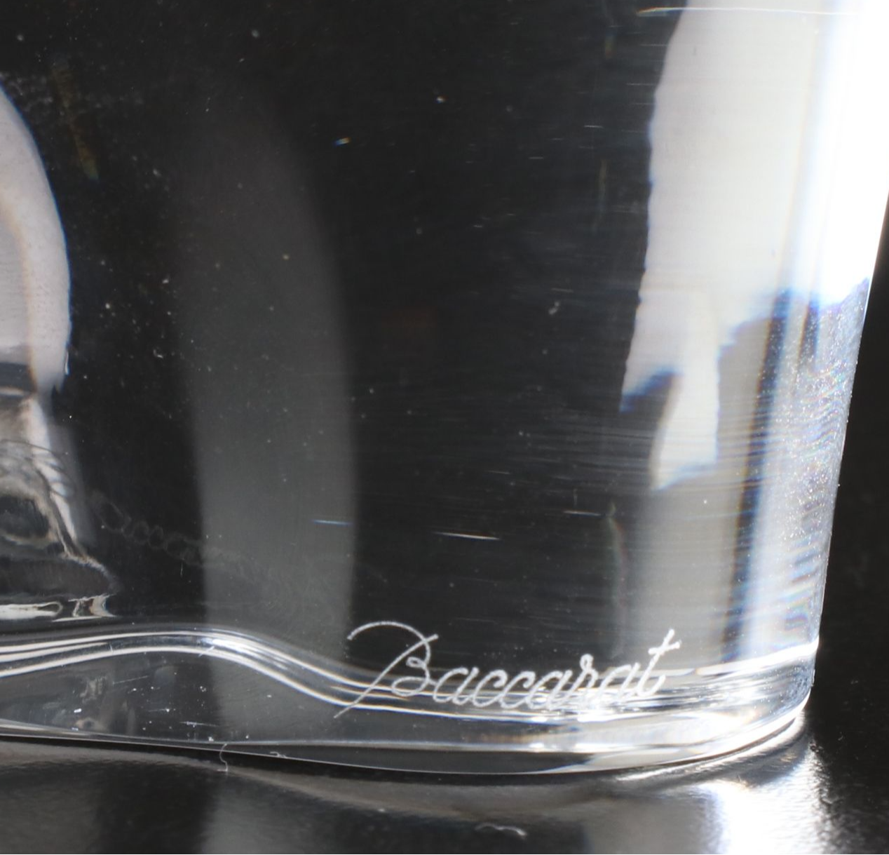 Baccarat Crystal "Asian Elephant" Figurine, Late 20th Century