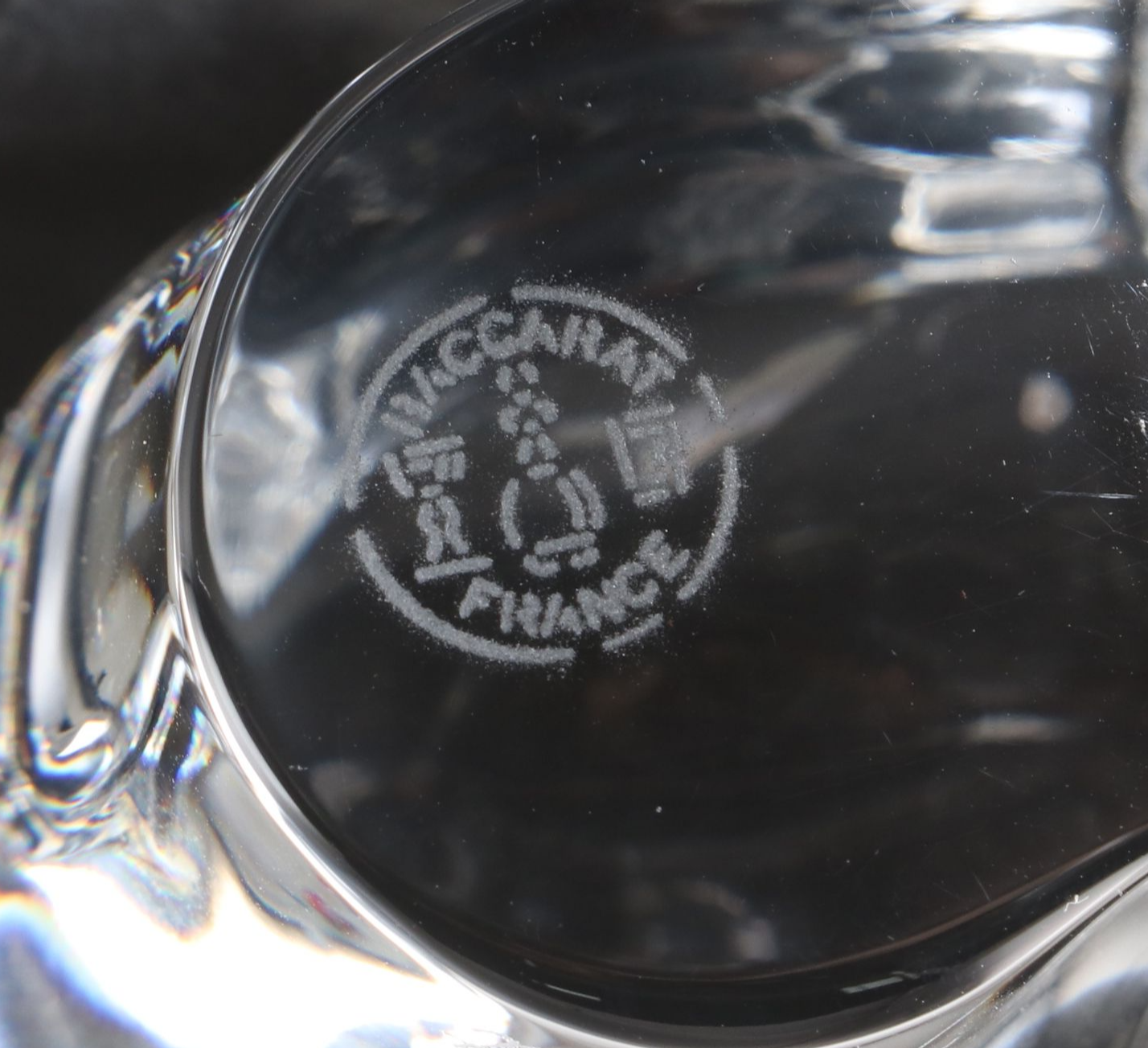 Baccarat Crystal "Asian Elephant" Figurine, Late 20th Century