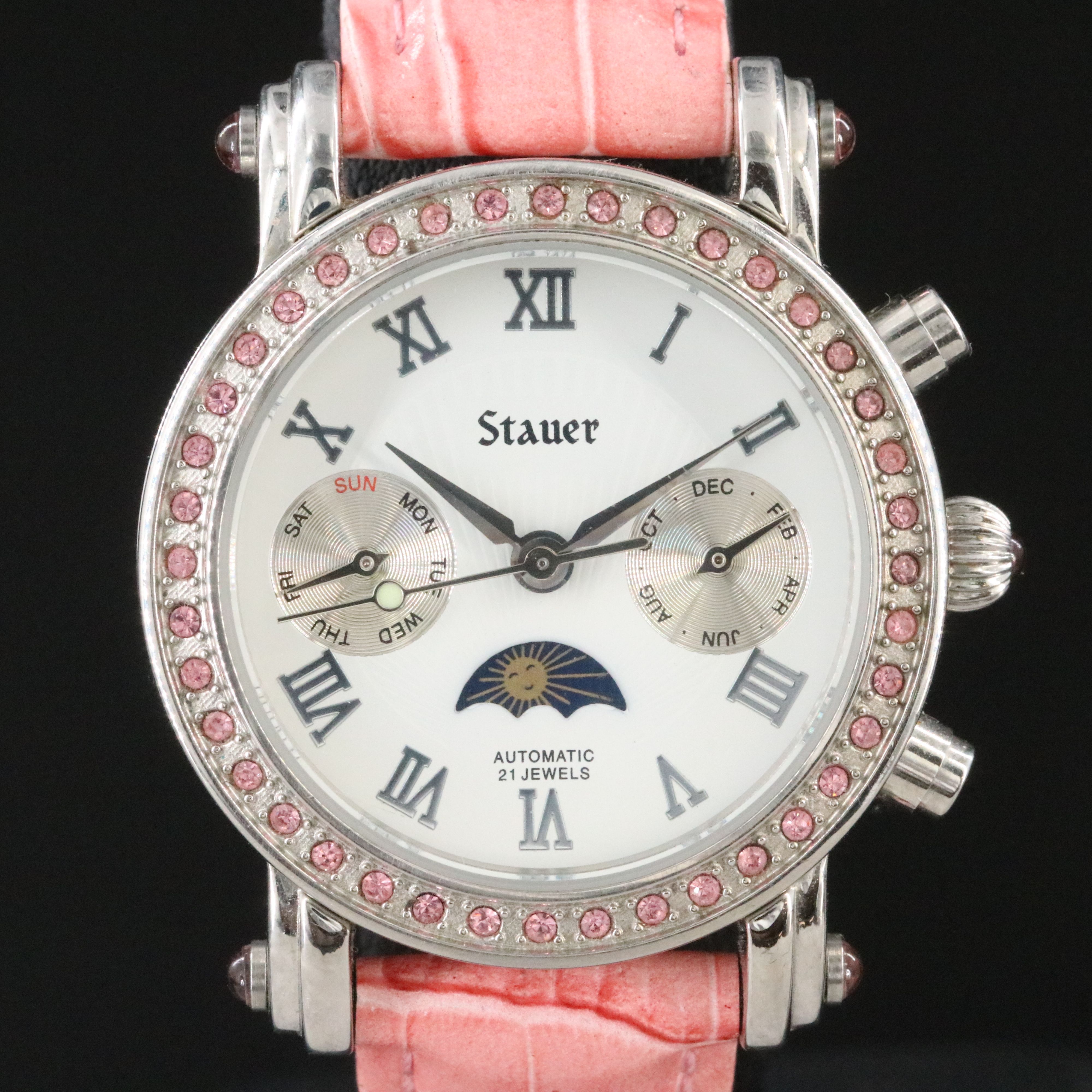 Stauer Sun/Moon Phase Automatic Watch
