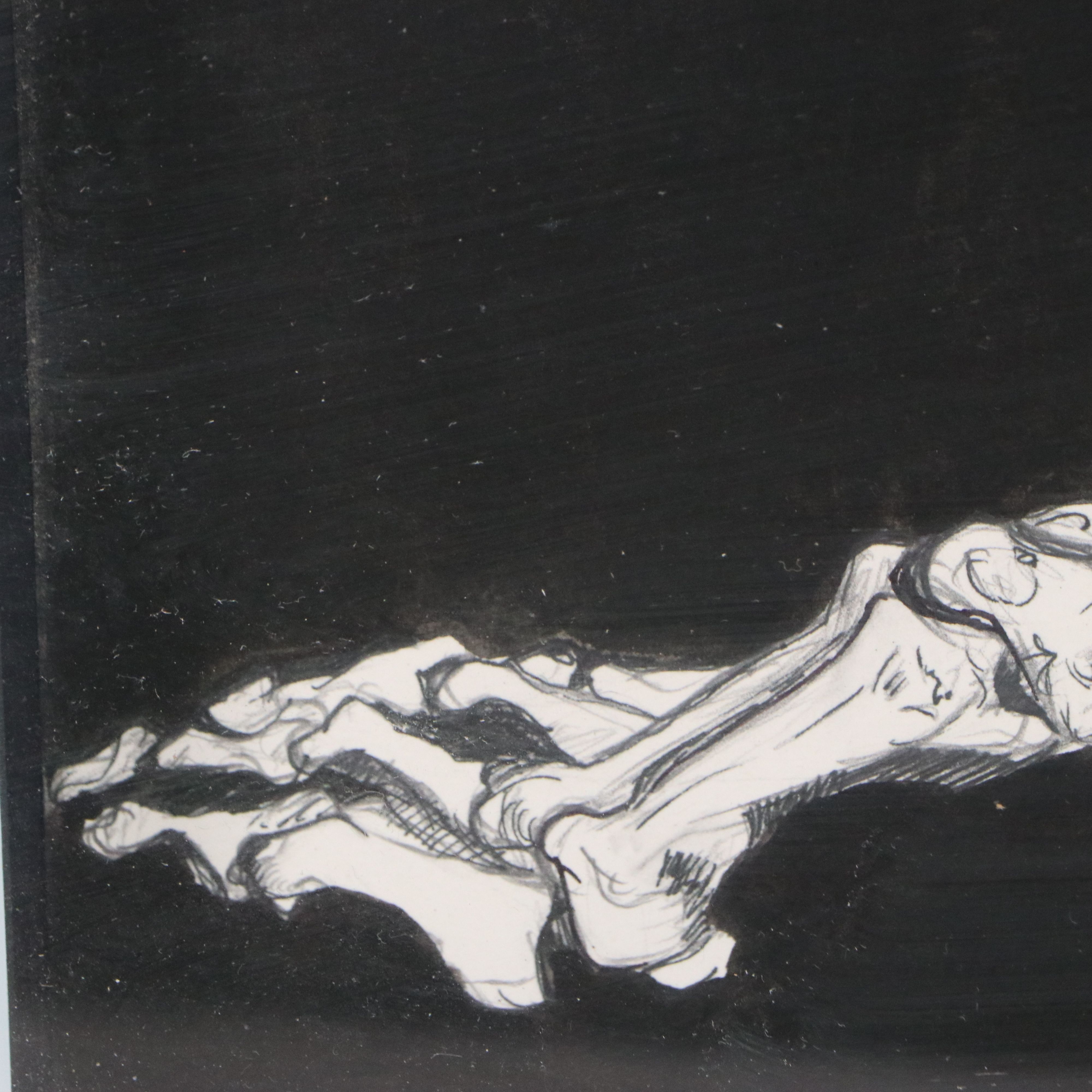 Anatomical Ink and Graphite Drawings of Skeletal Systems, Late 20th to 21st C.